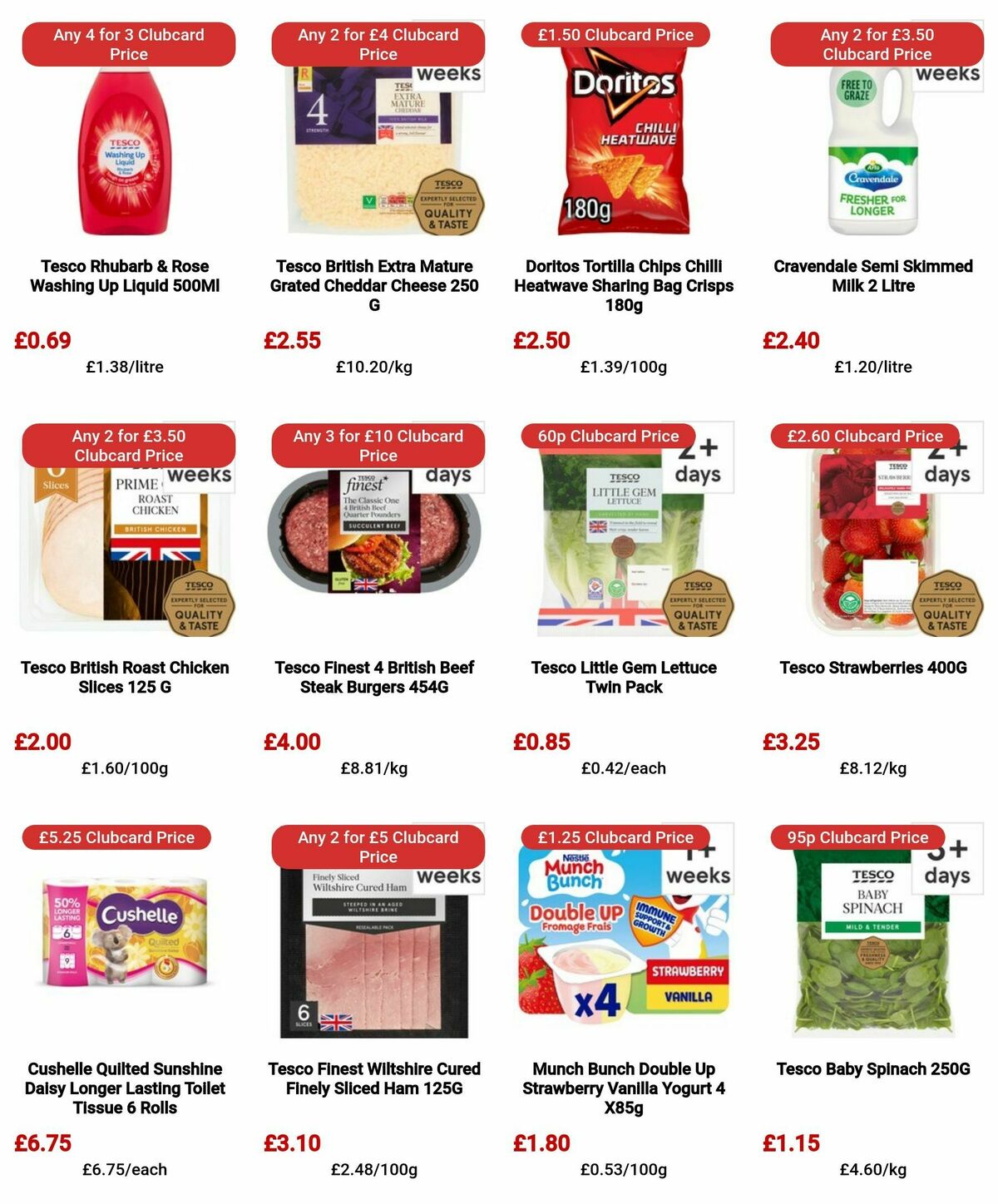 TESCO Offers from 7 March