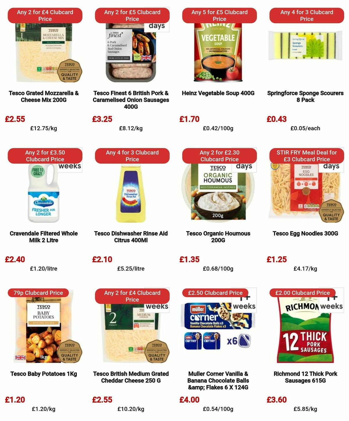 TESCO Offers from 7 March