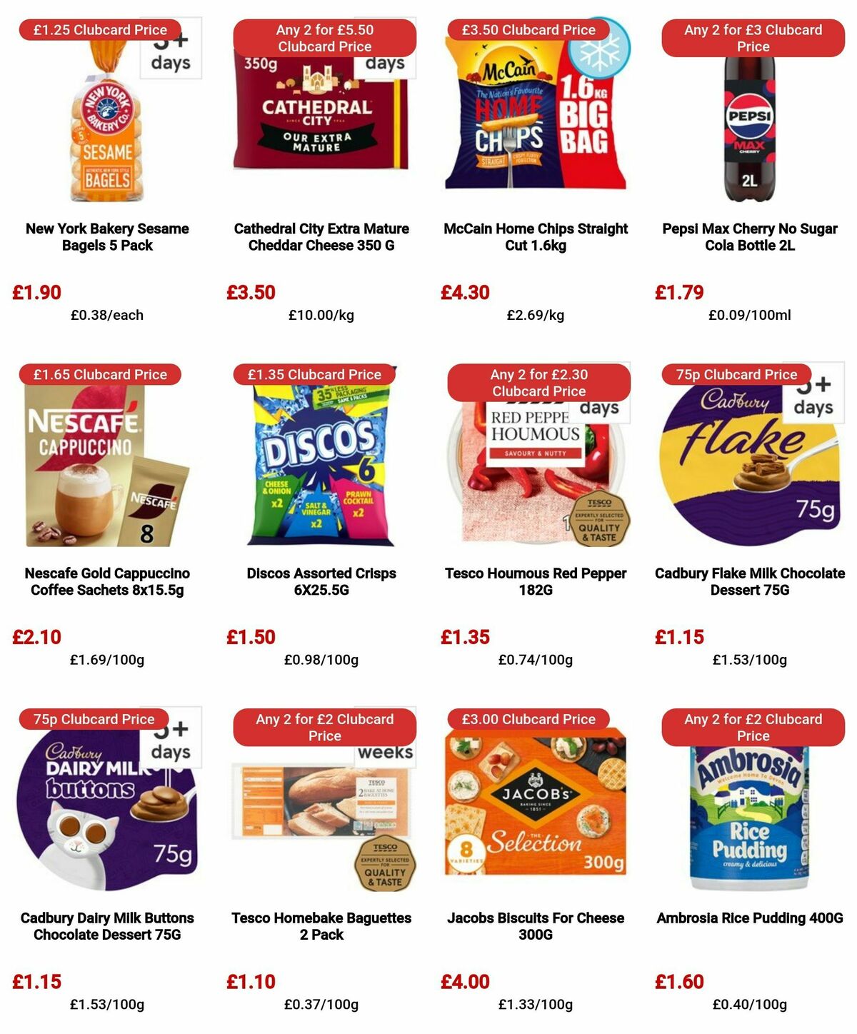 TESCO Offers from 14 March