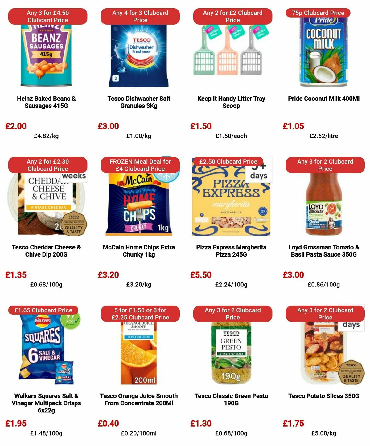 TESCO Offers from 14 March