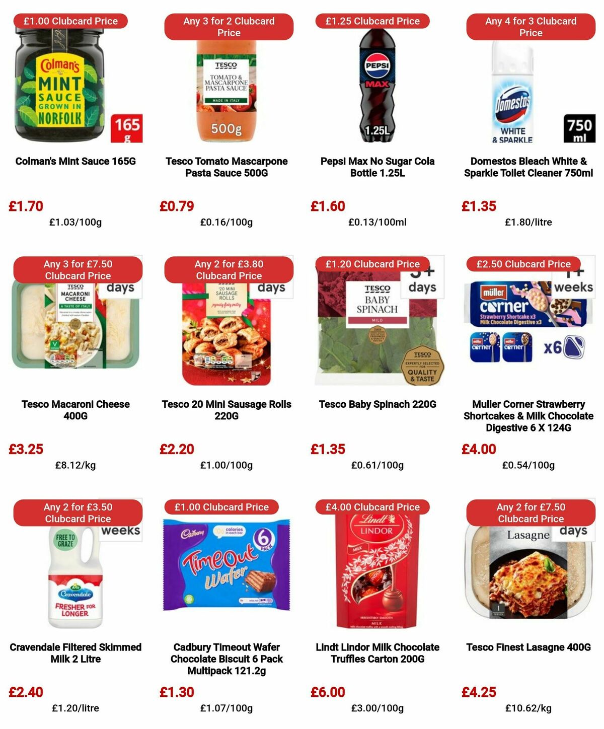 TESCO Offers from 14 March