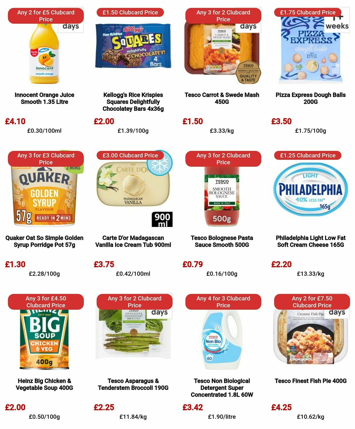 TESCO Offers from 14 March