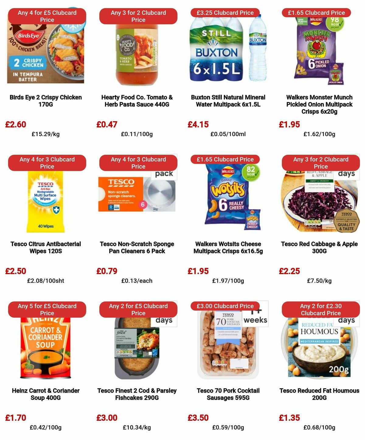 TESCO Offers from 14 March