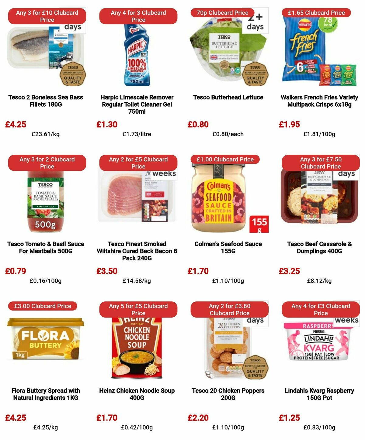 TESCO Offers from 14 March