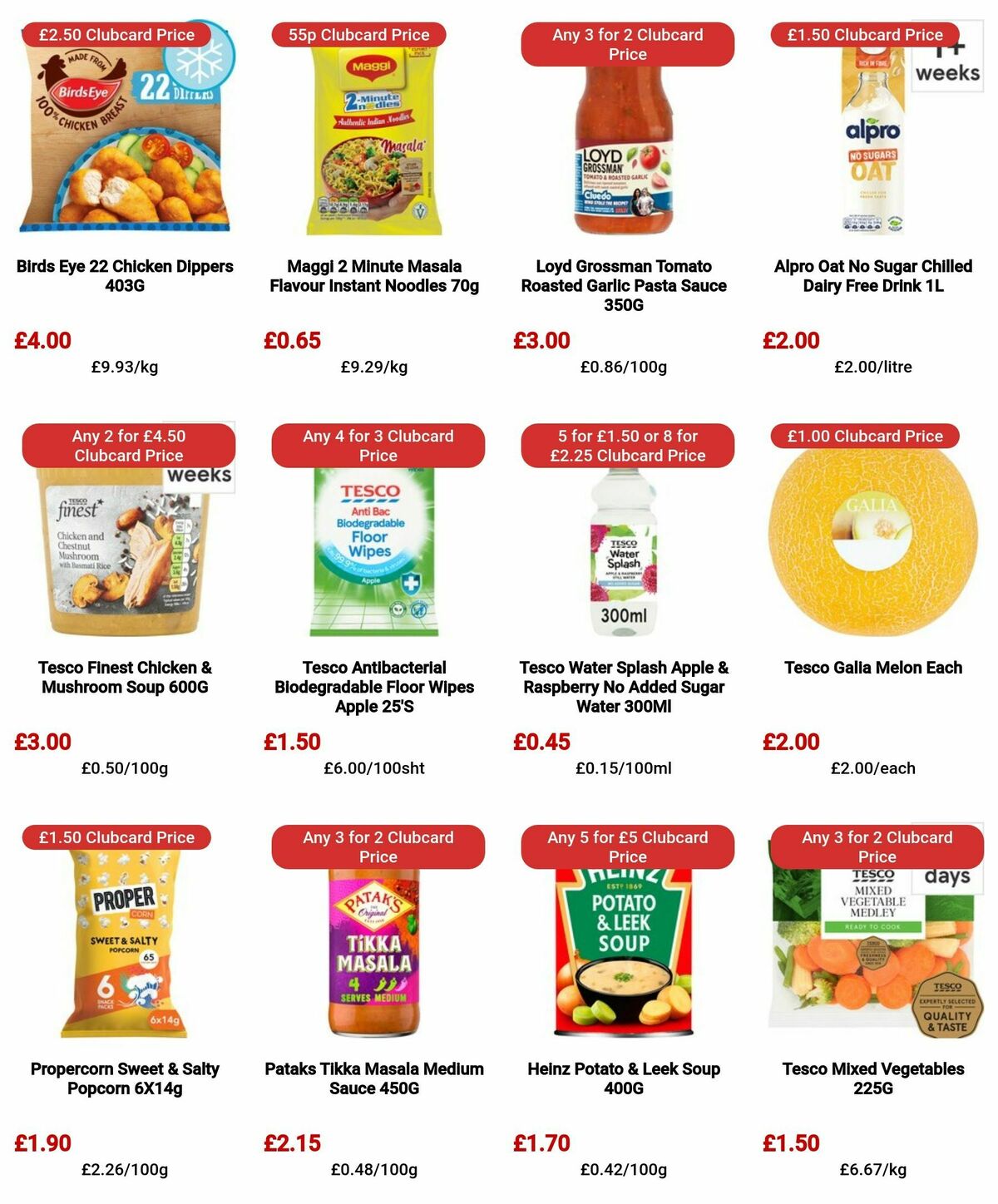 TESCO Offers from 14 March