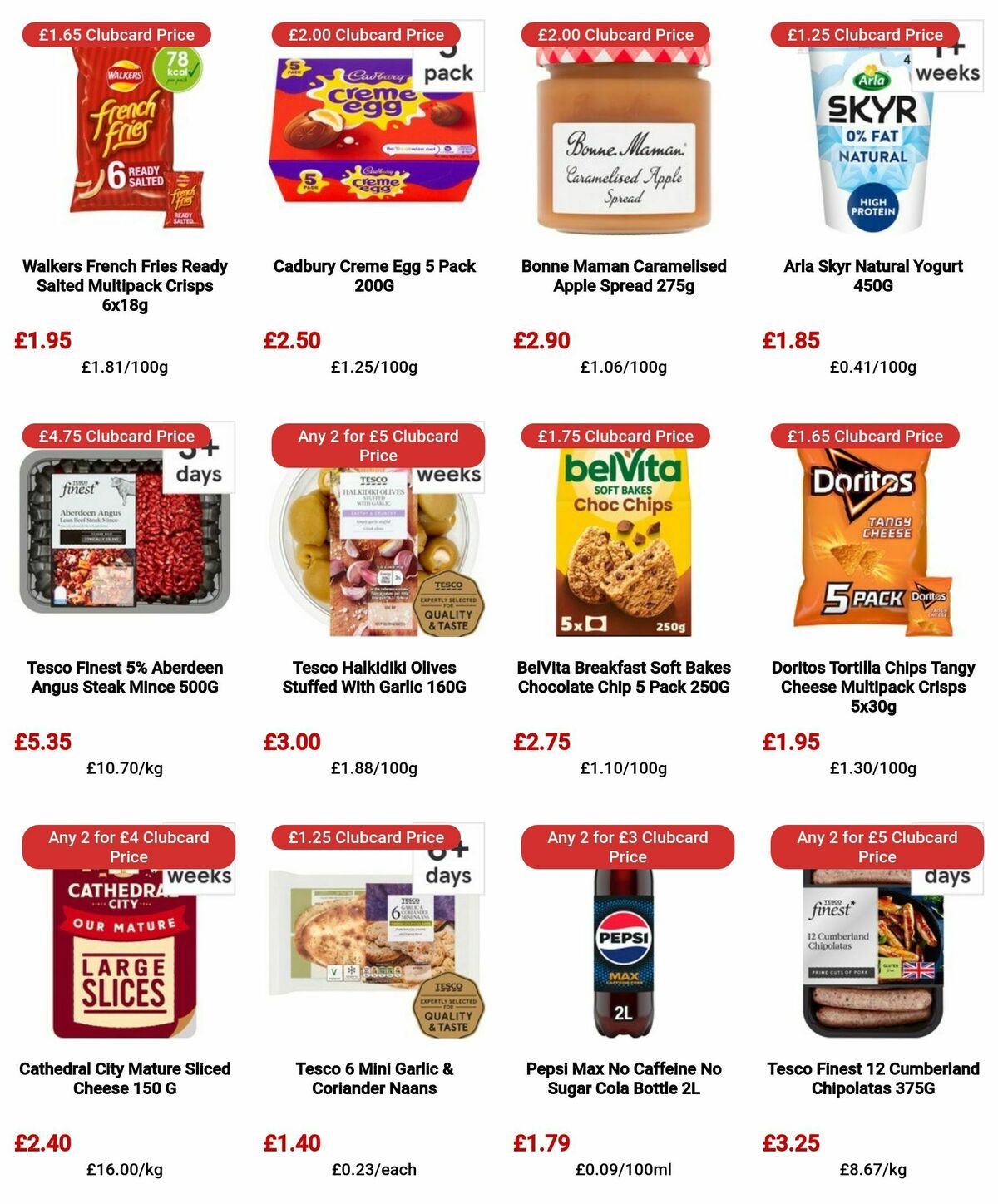 TESCO Offers from 14 March