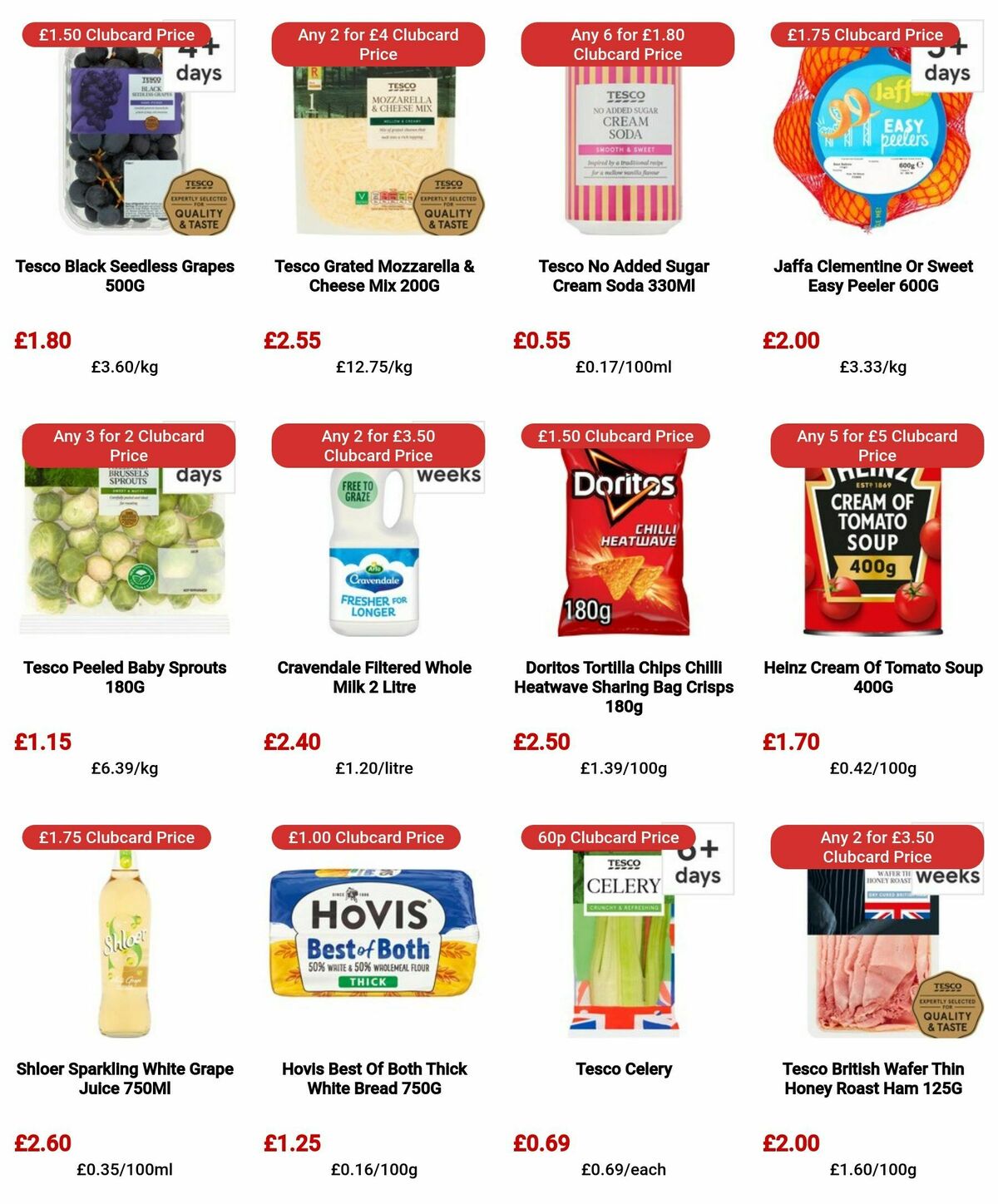 TESCO Offers from 14 March