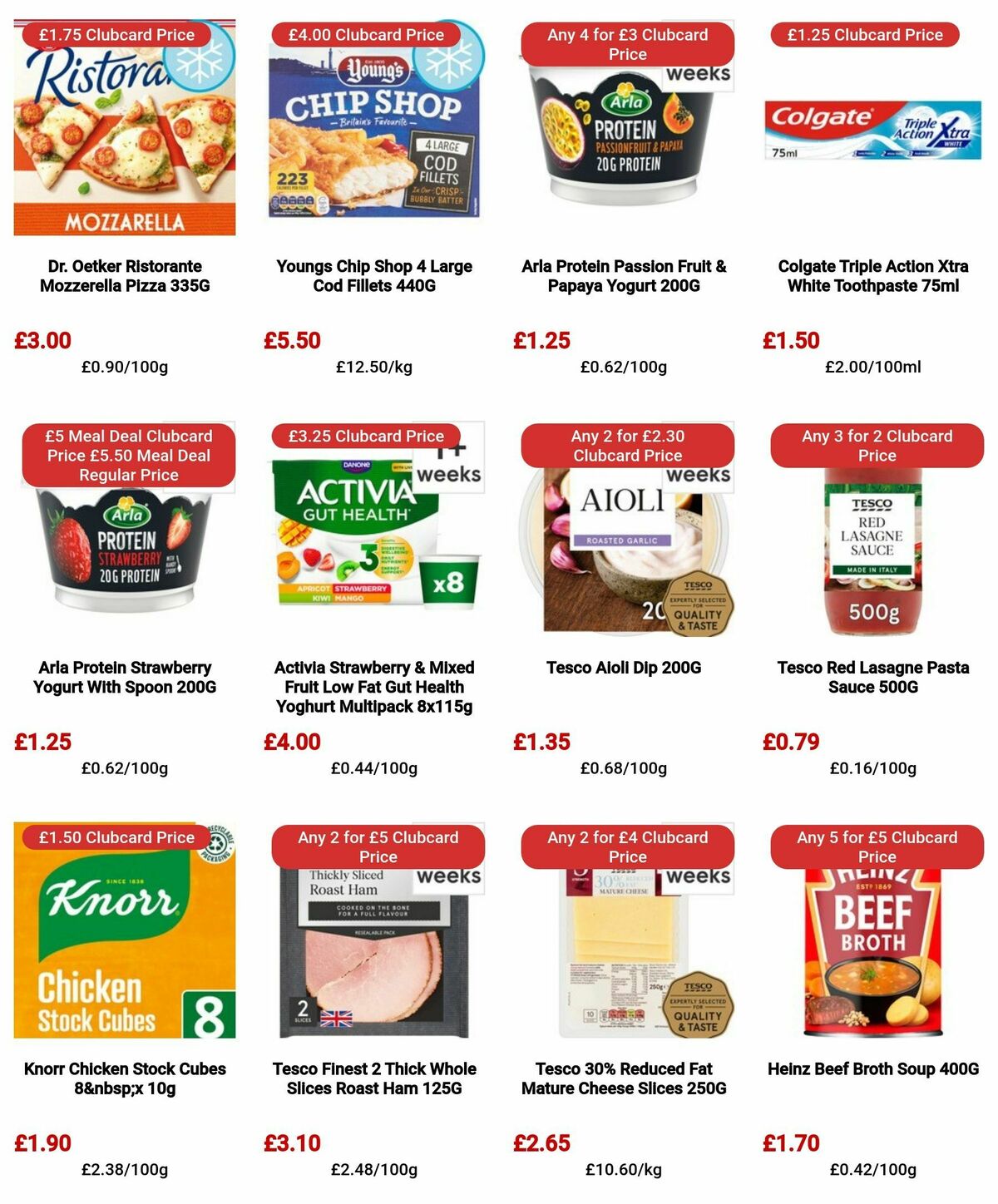 TESCO Offers from 14 March