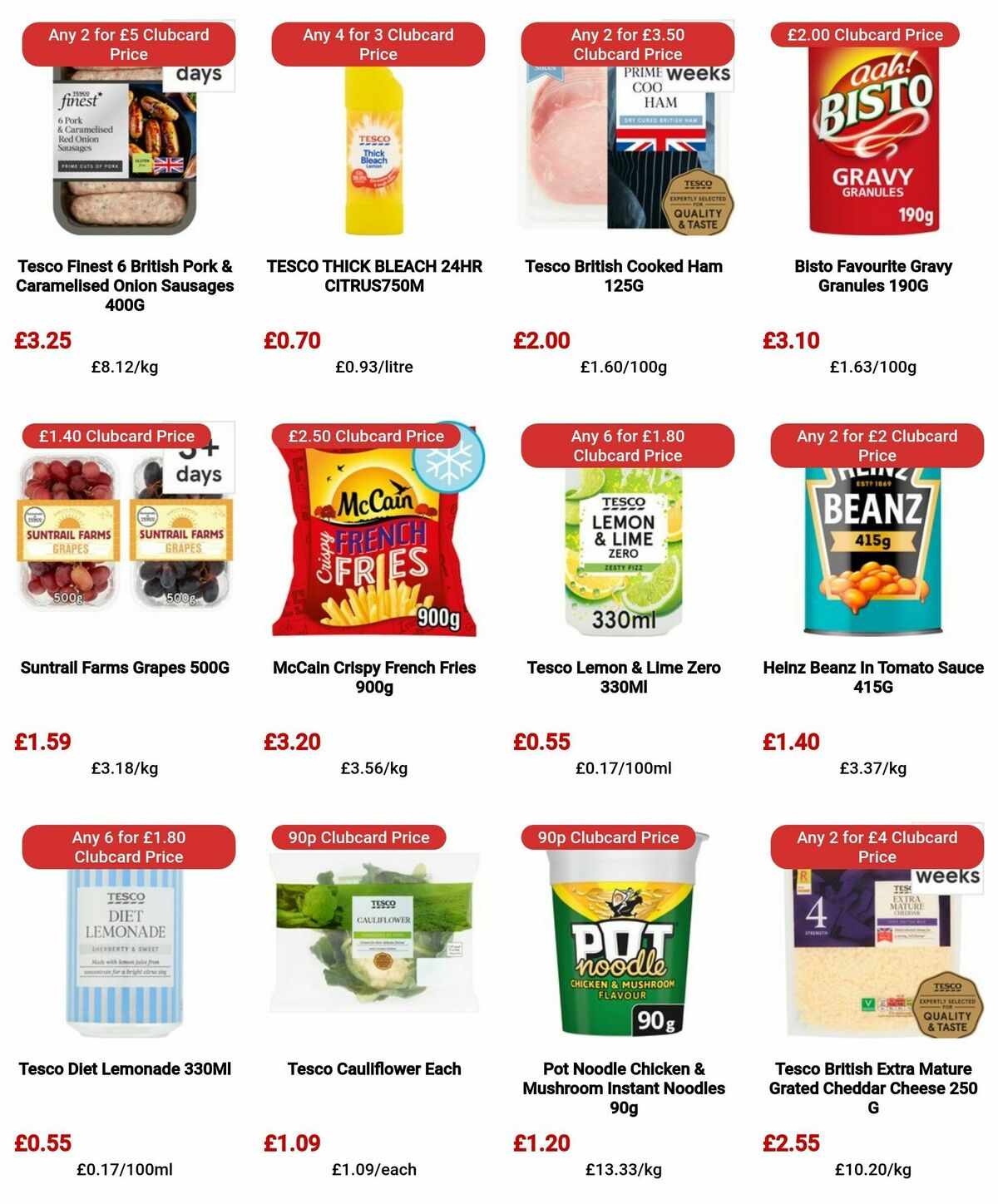 TESCO Offers from 14 March