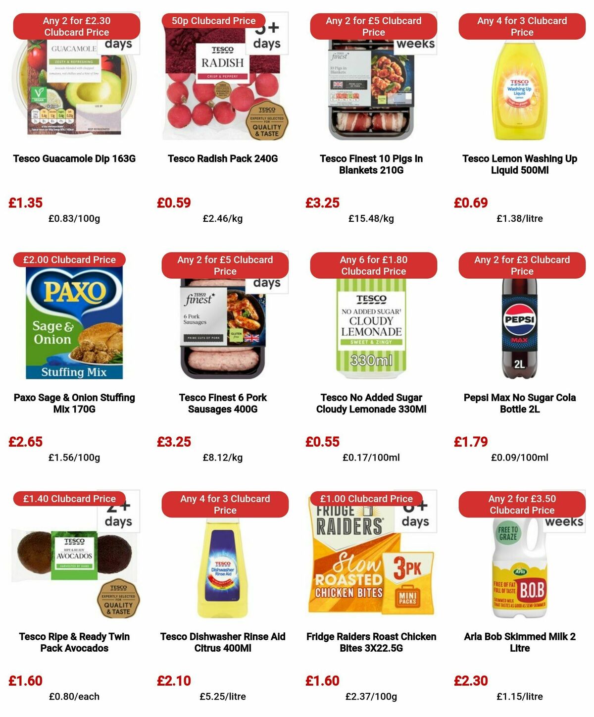 TESCO Offers from 14 March