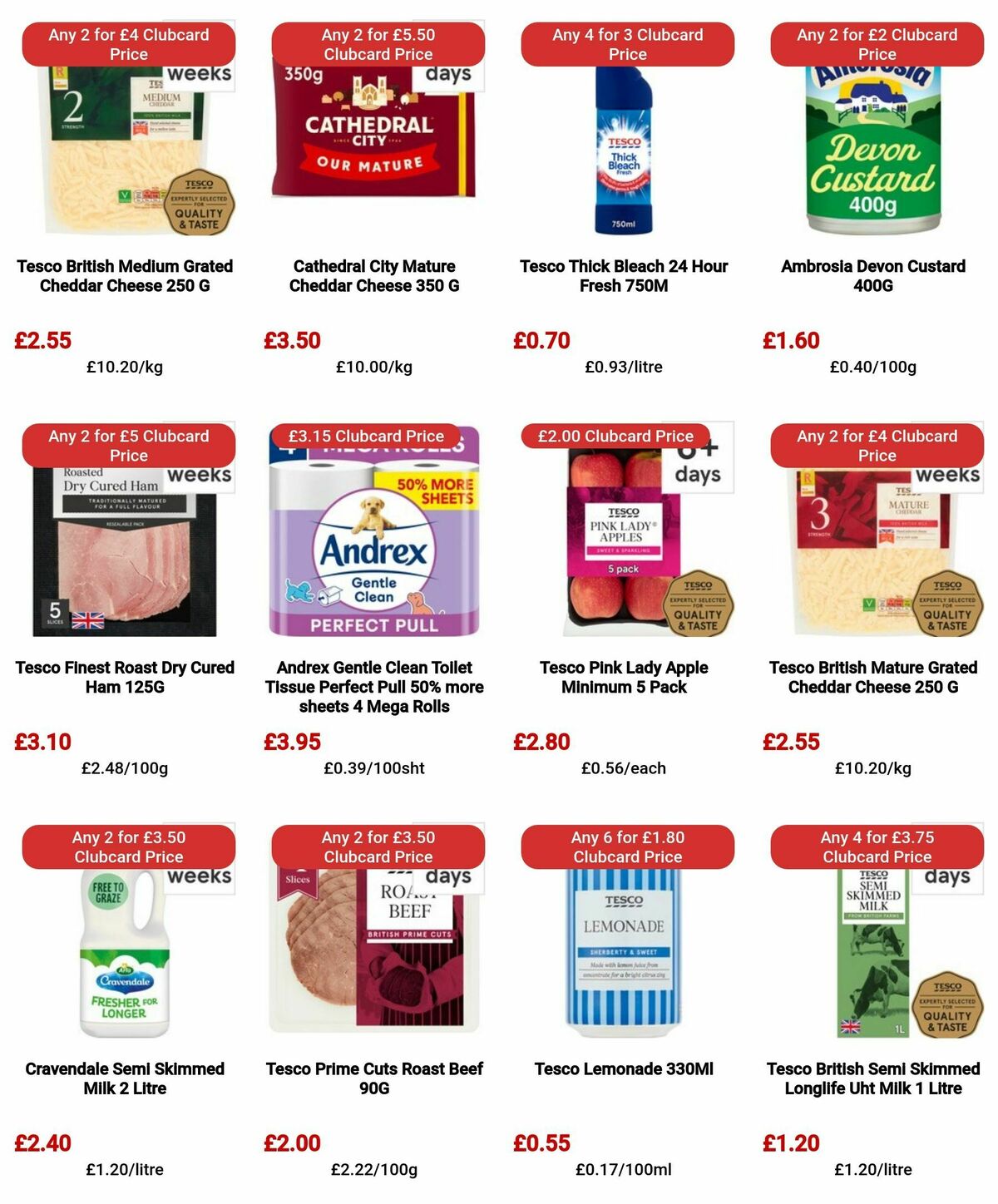 TESCO Offers from 14 March