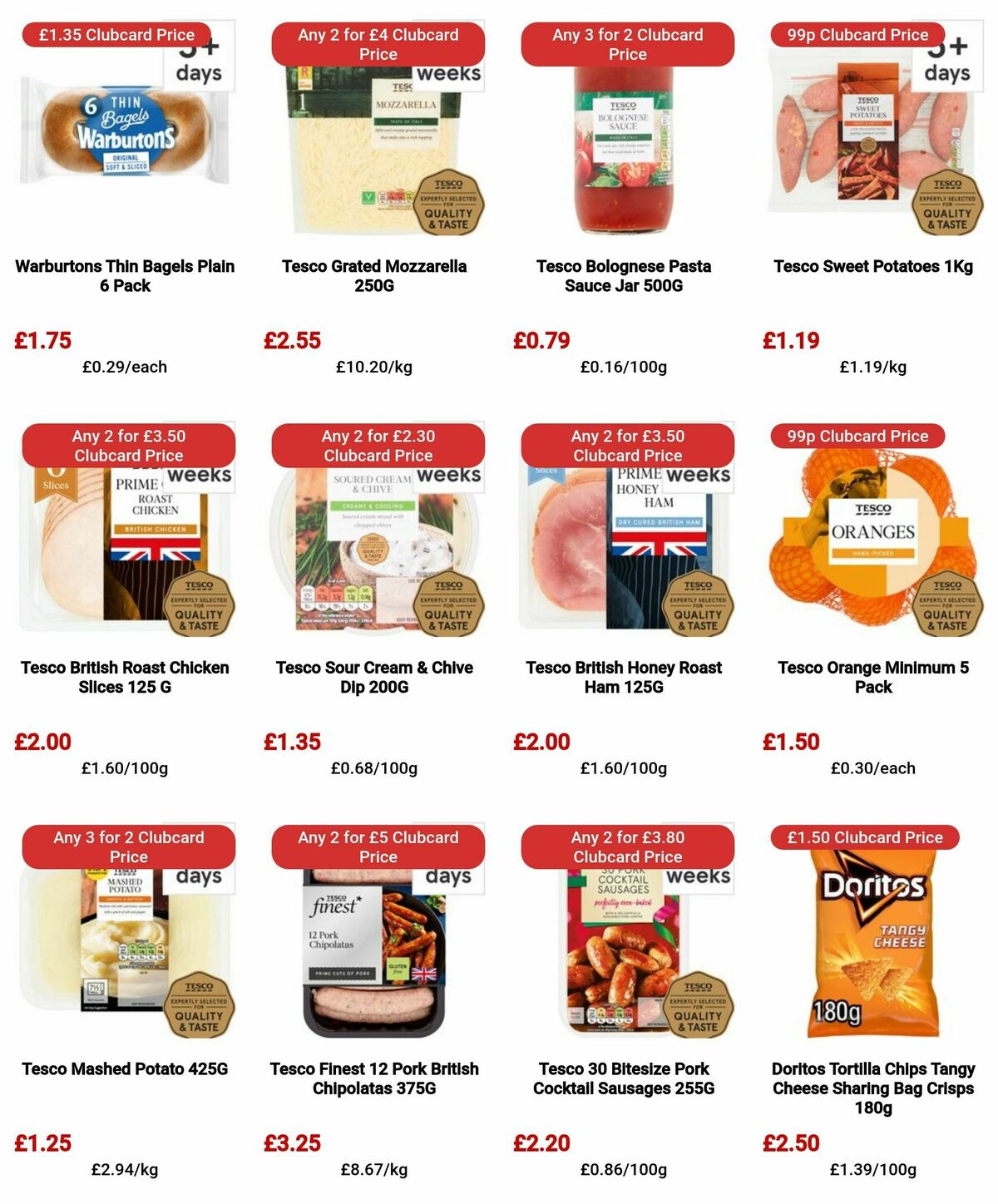 TESCO Offers from 14 March