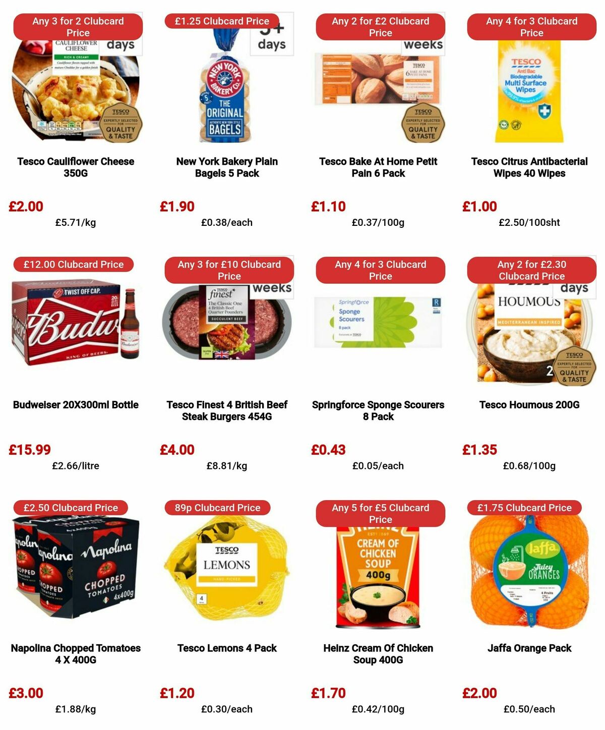 TESCO Offers from 14 March