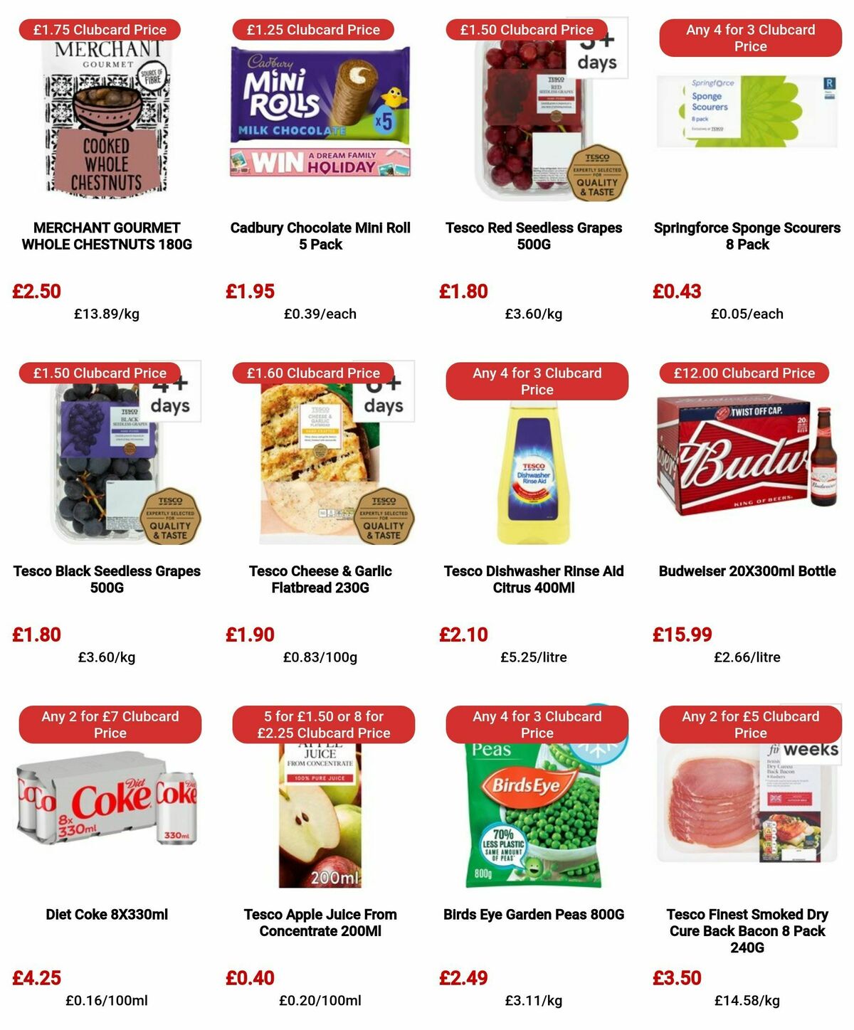 TESCO Offers from 21 March