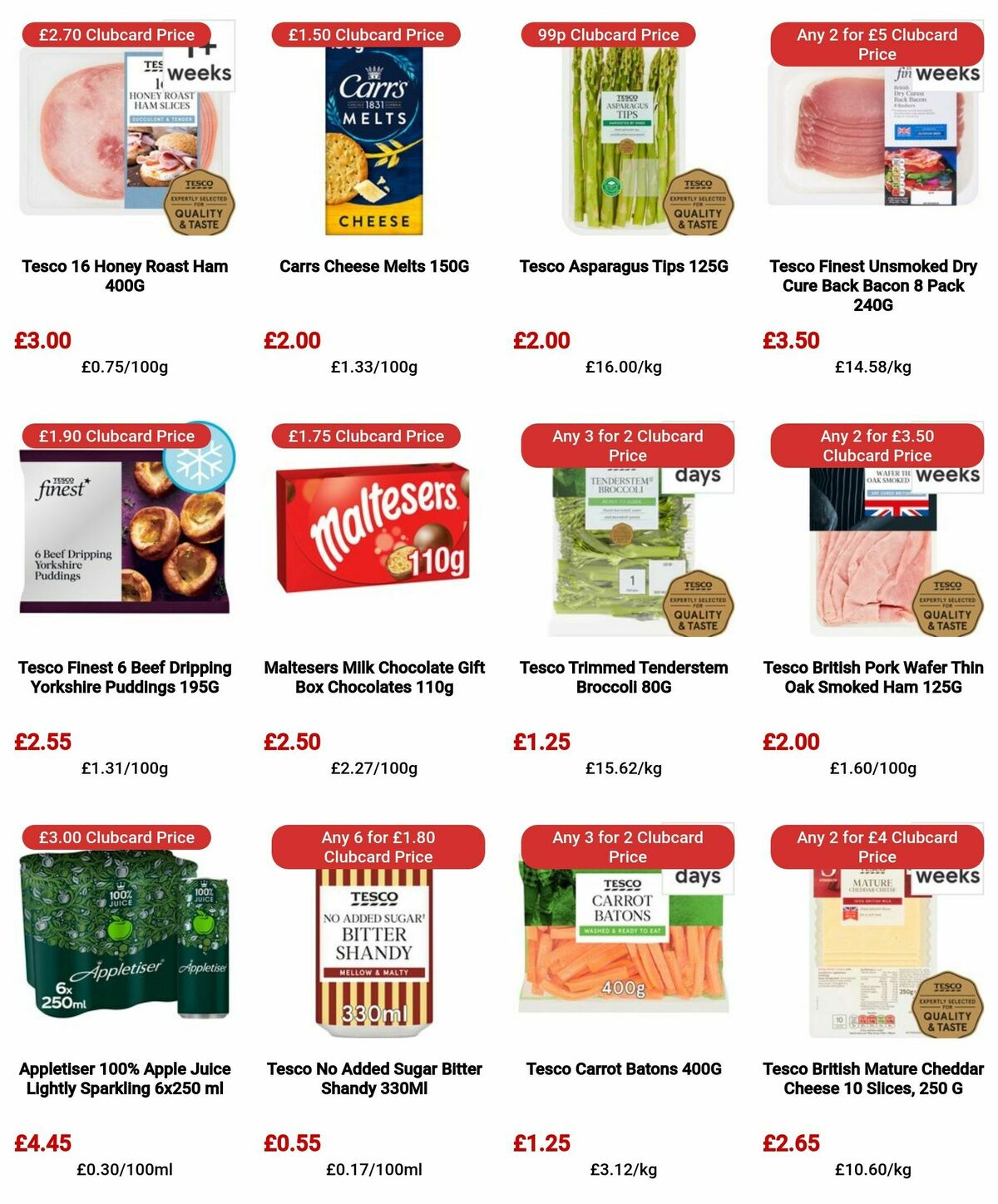 TESCO Offers from 21 March