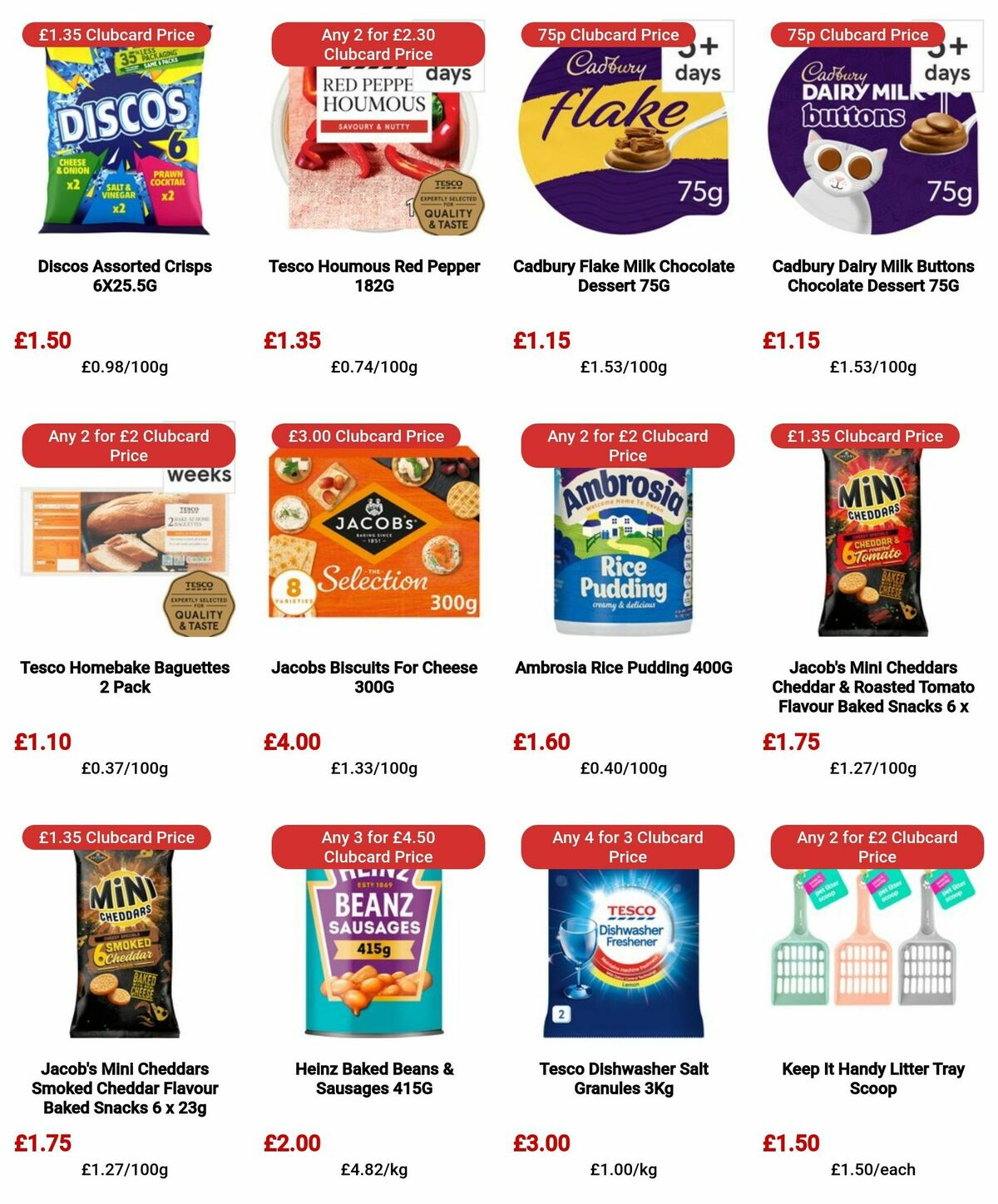 TESCO Offers from 21 March