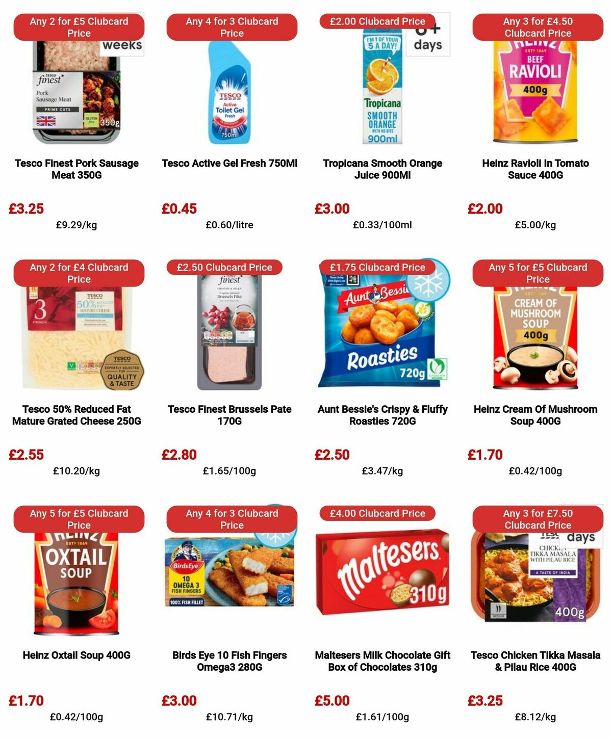 TESCO Offers from 21 March