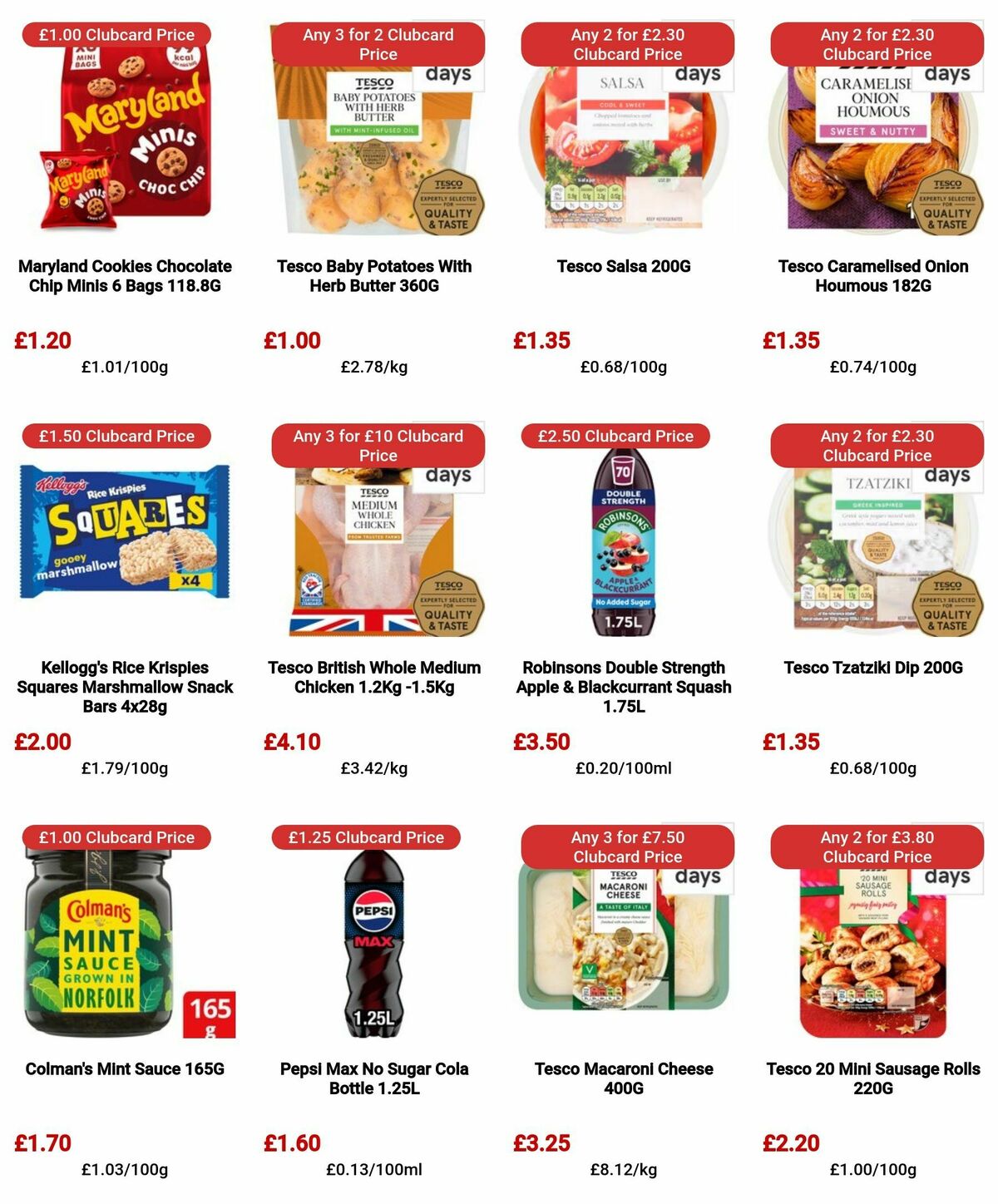 TESCO Offers from 21 March