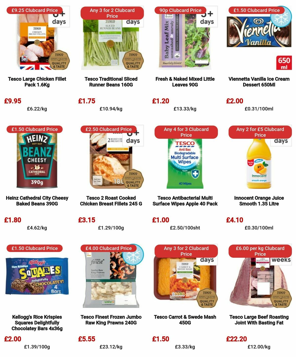 TESCO Offers from 21 March