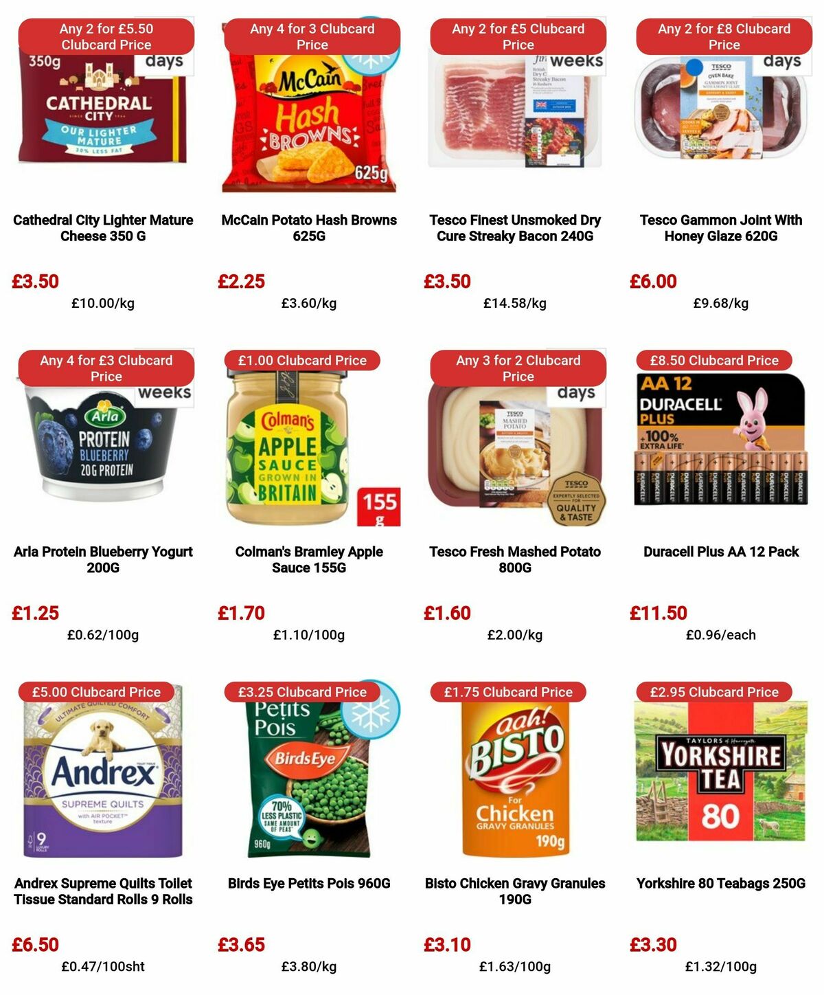 TESCO Offers from 21 March