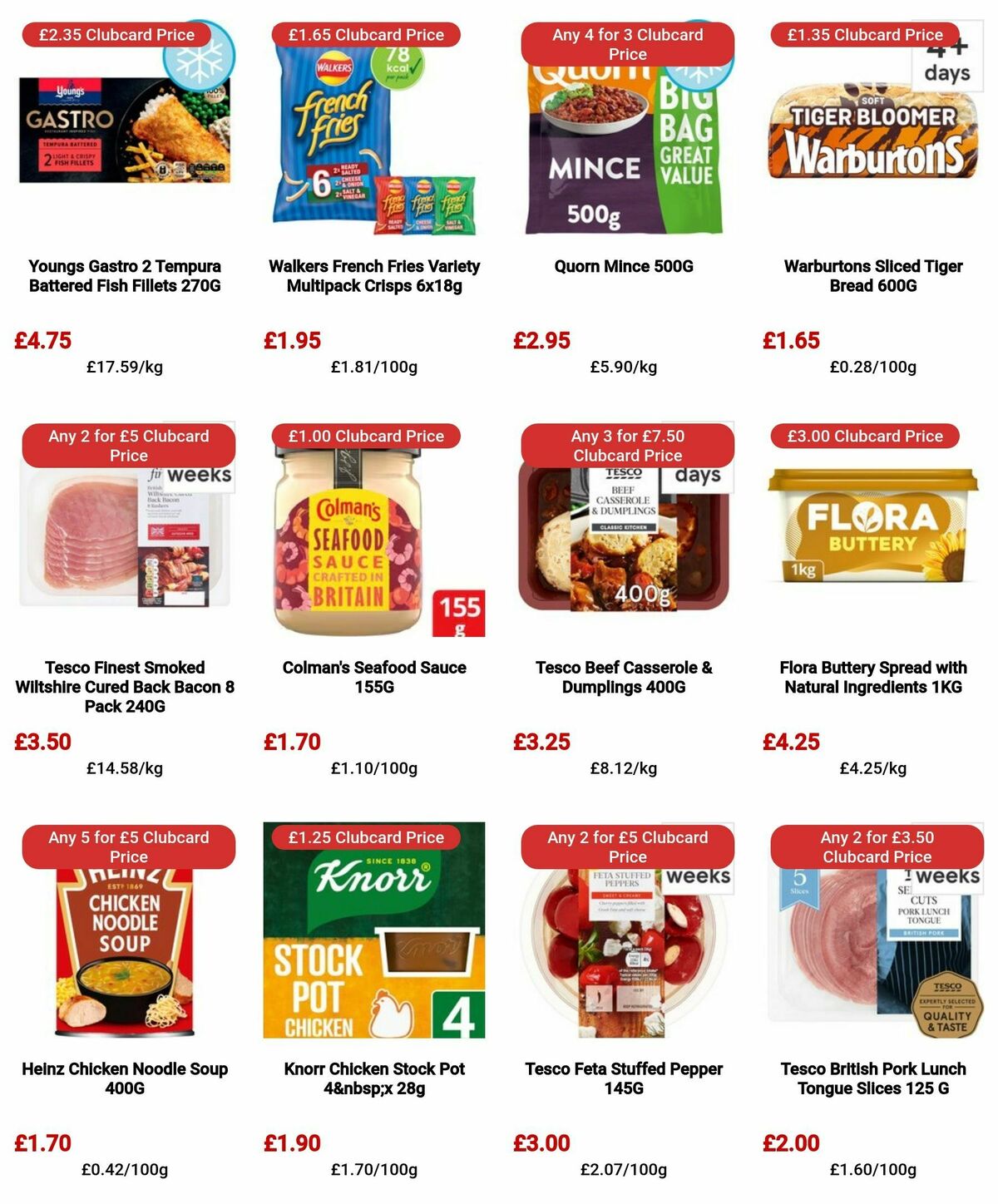 TESCO Offers from 21 March