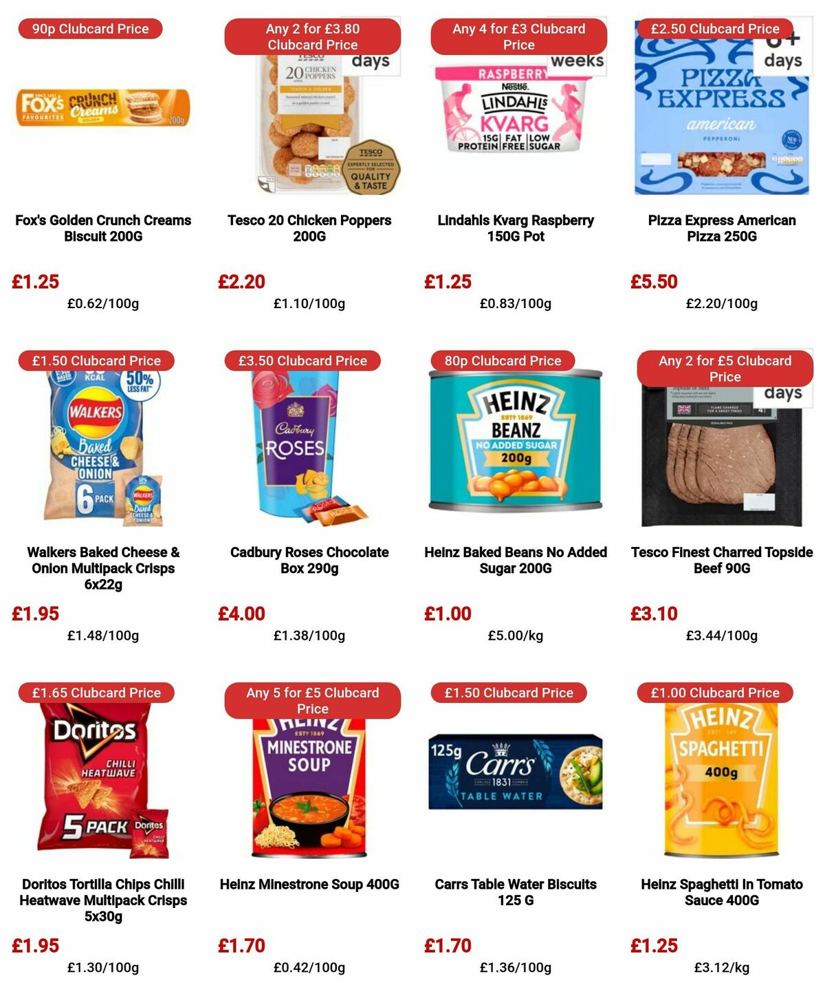 TESCO Offers from 21 March