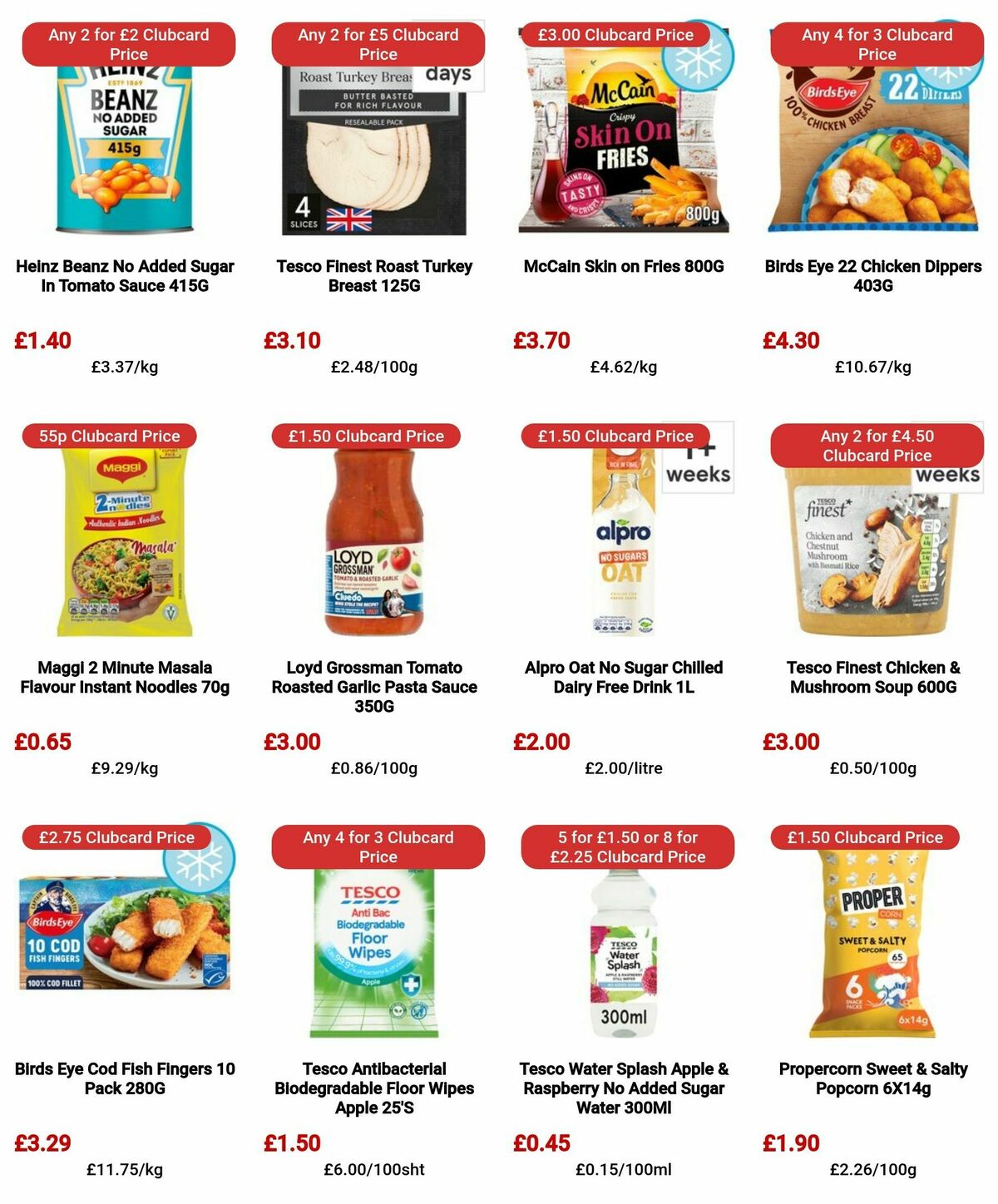 TESCO Offers from 21 March