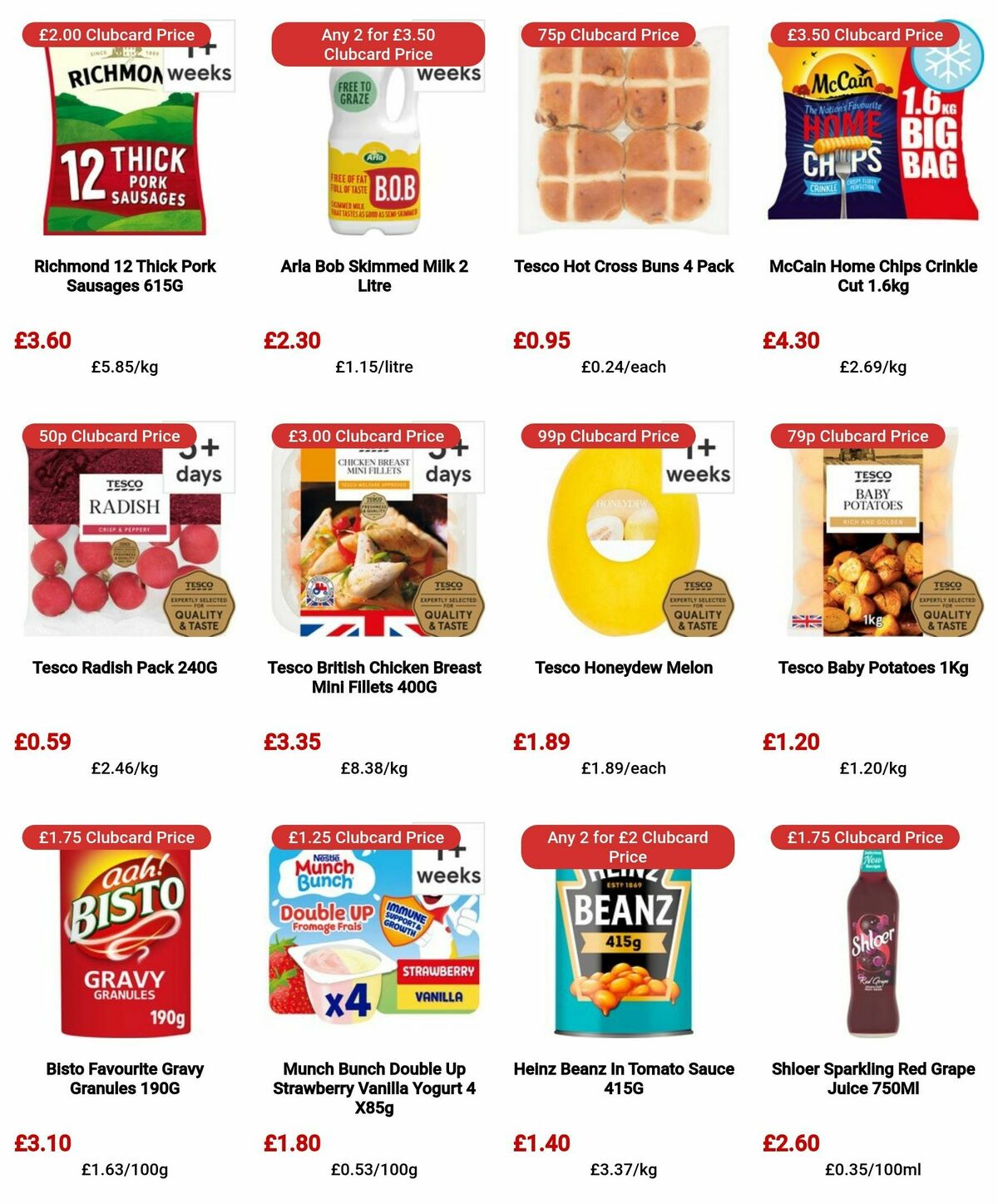 TESCO Offers from 21 March