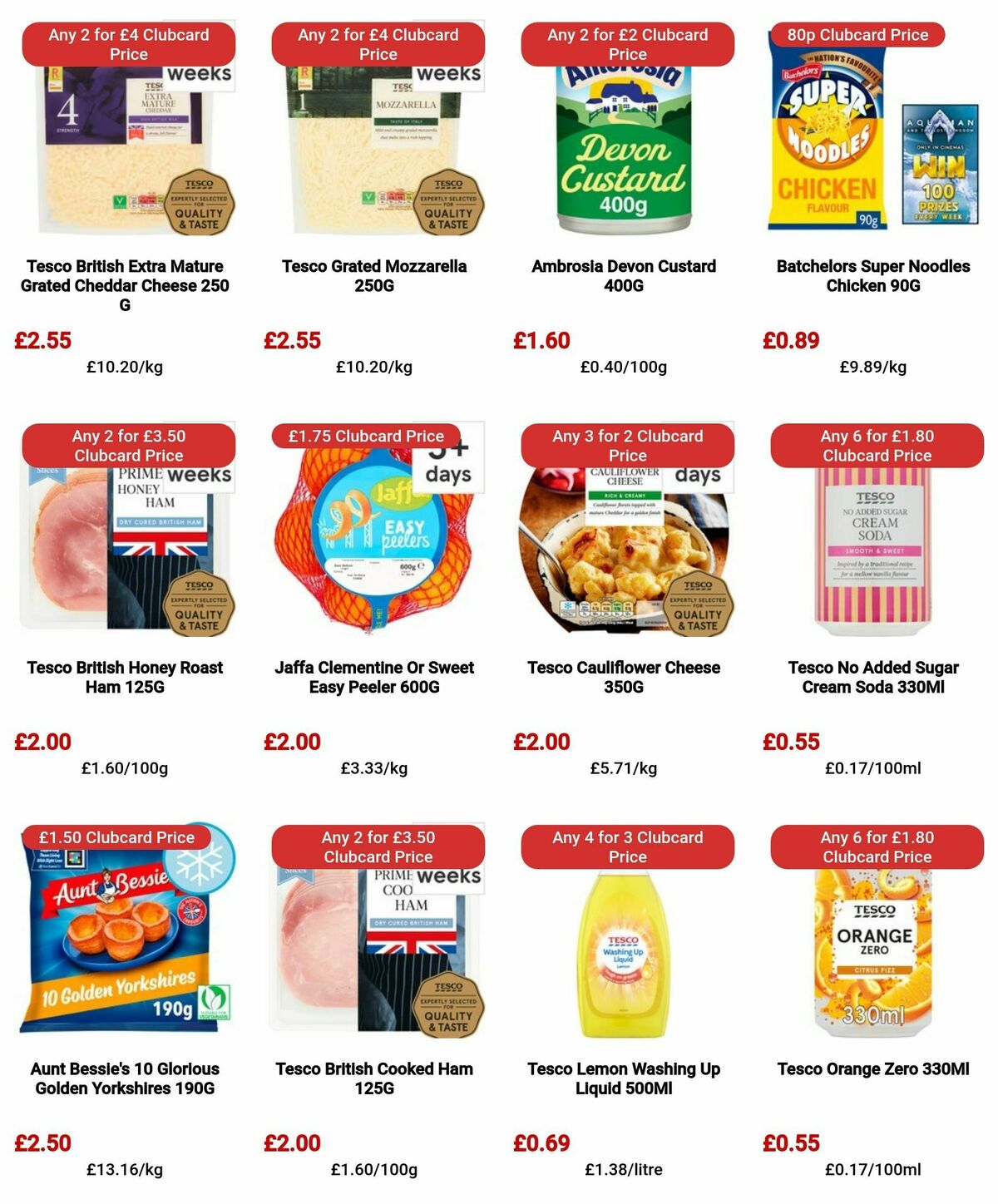 TESCO Offers from 21 March