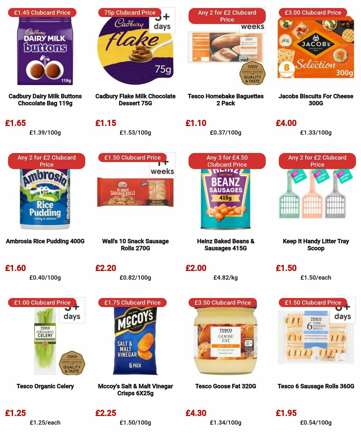 TESCO Offers from 28 March