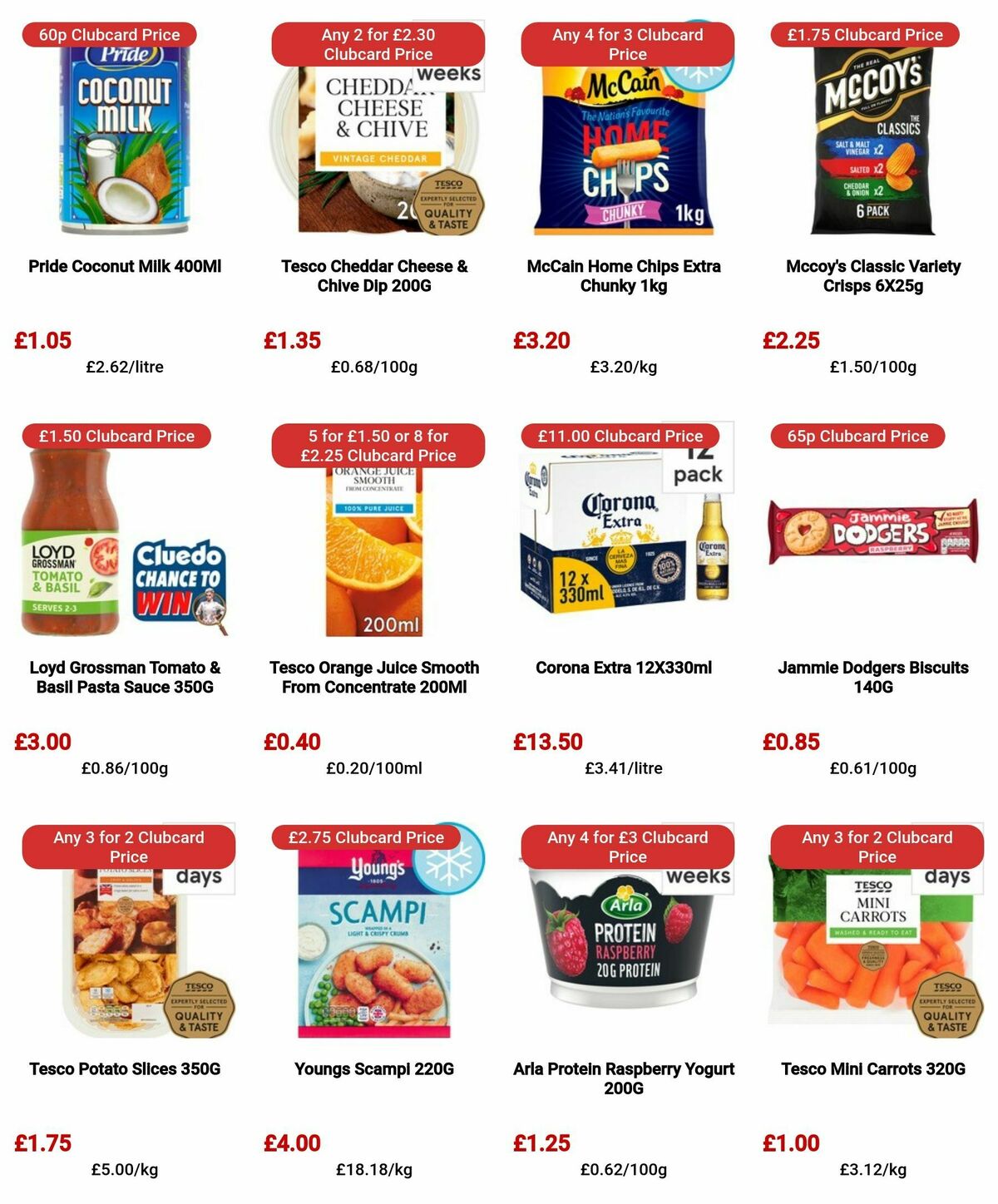 TESCO Offers from 28 March