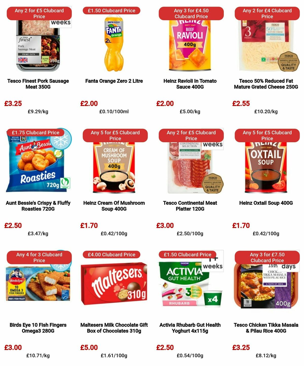 TESCO Offers from 28 March