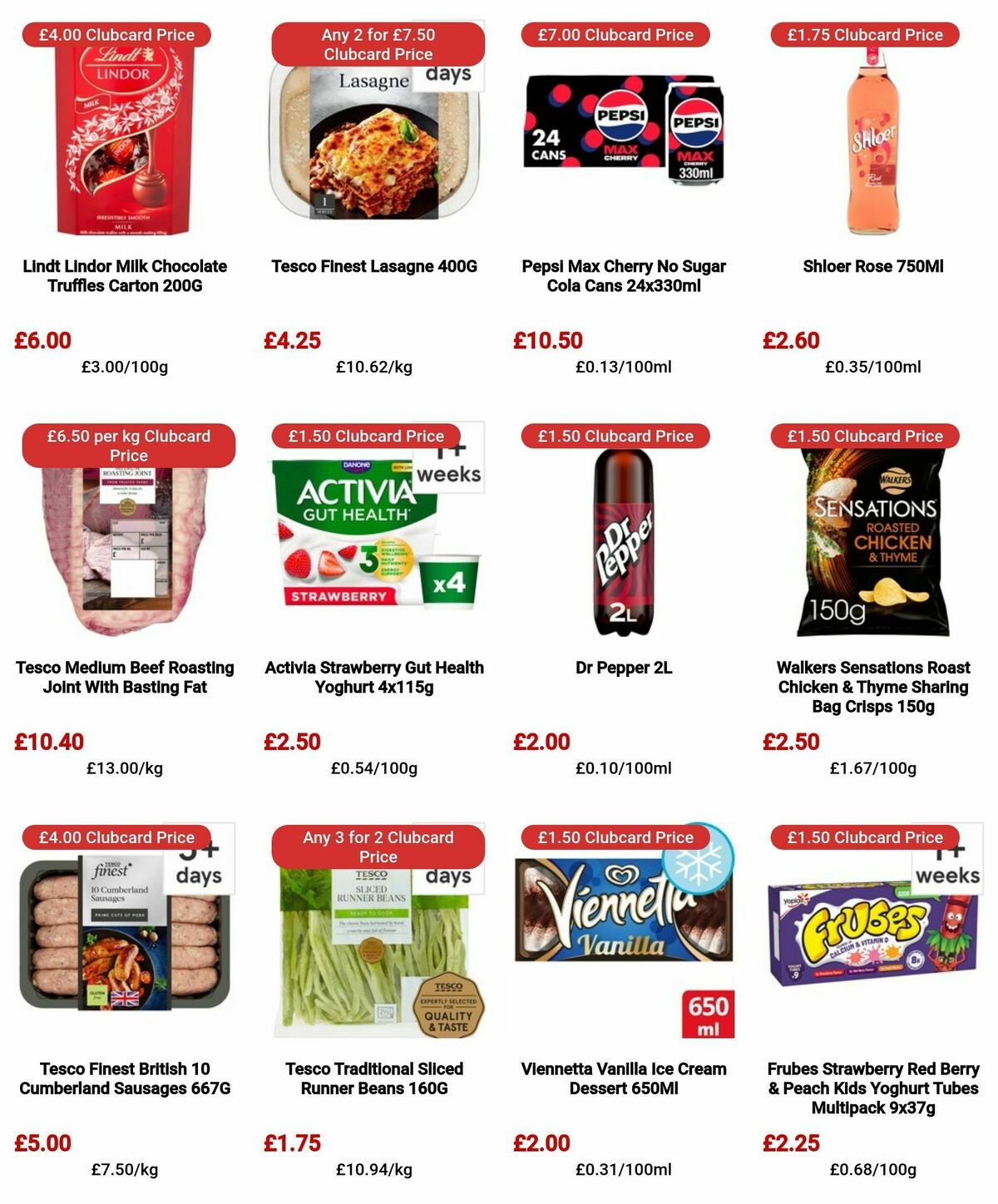 TESCO Offers from 28 March