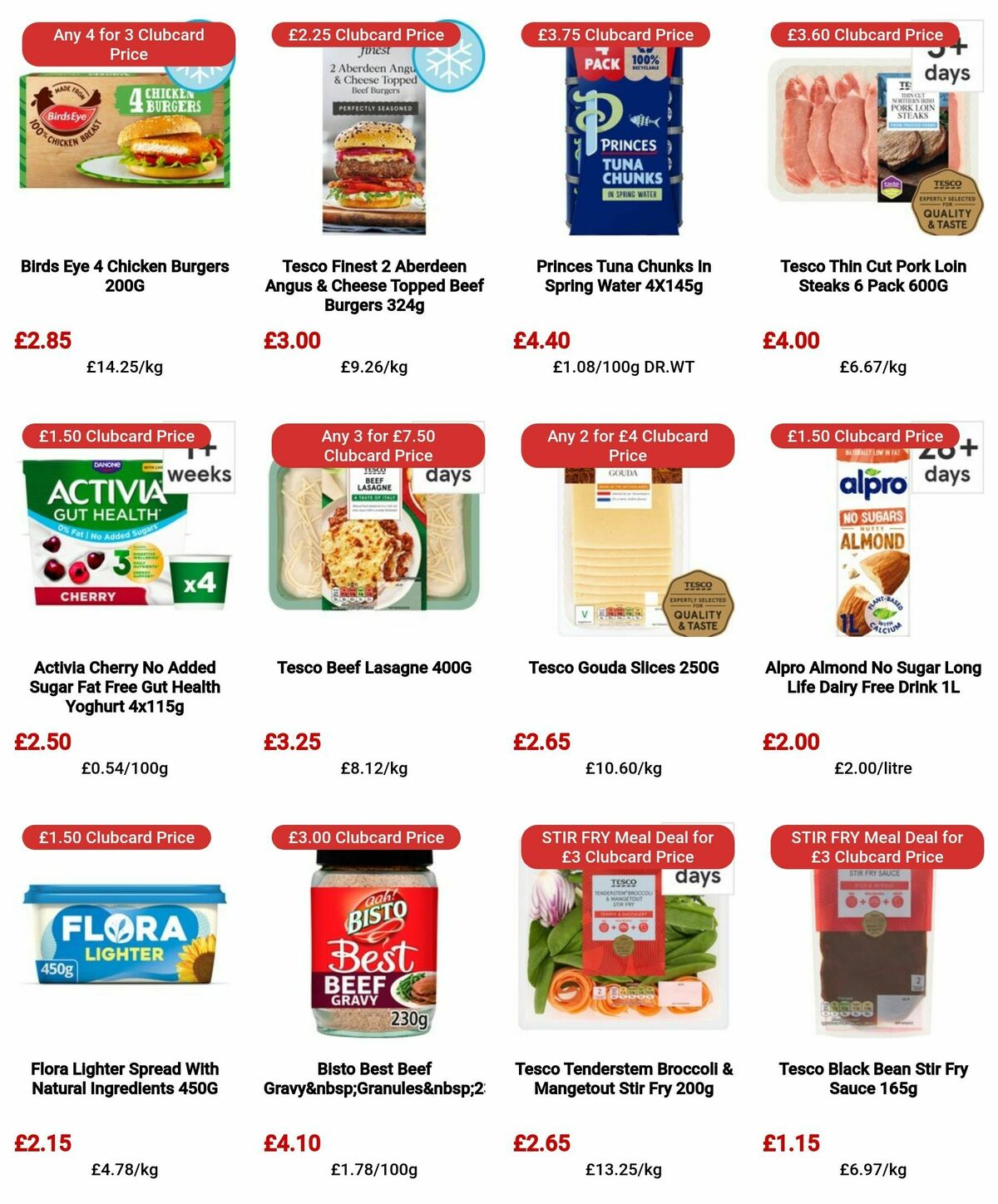 TESCO Offers from 28 March