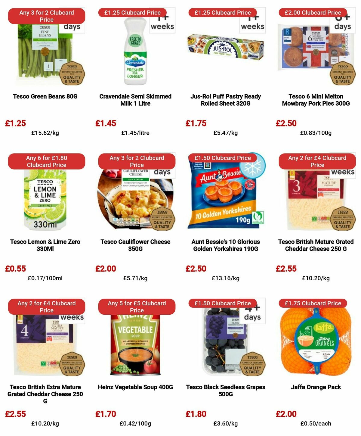 TESCO Offers from 28 March