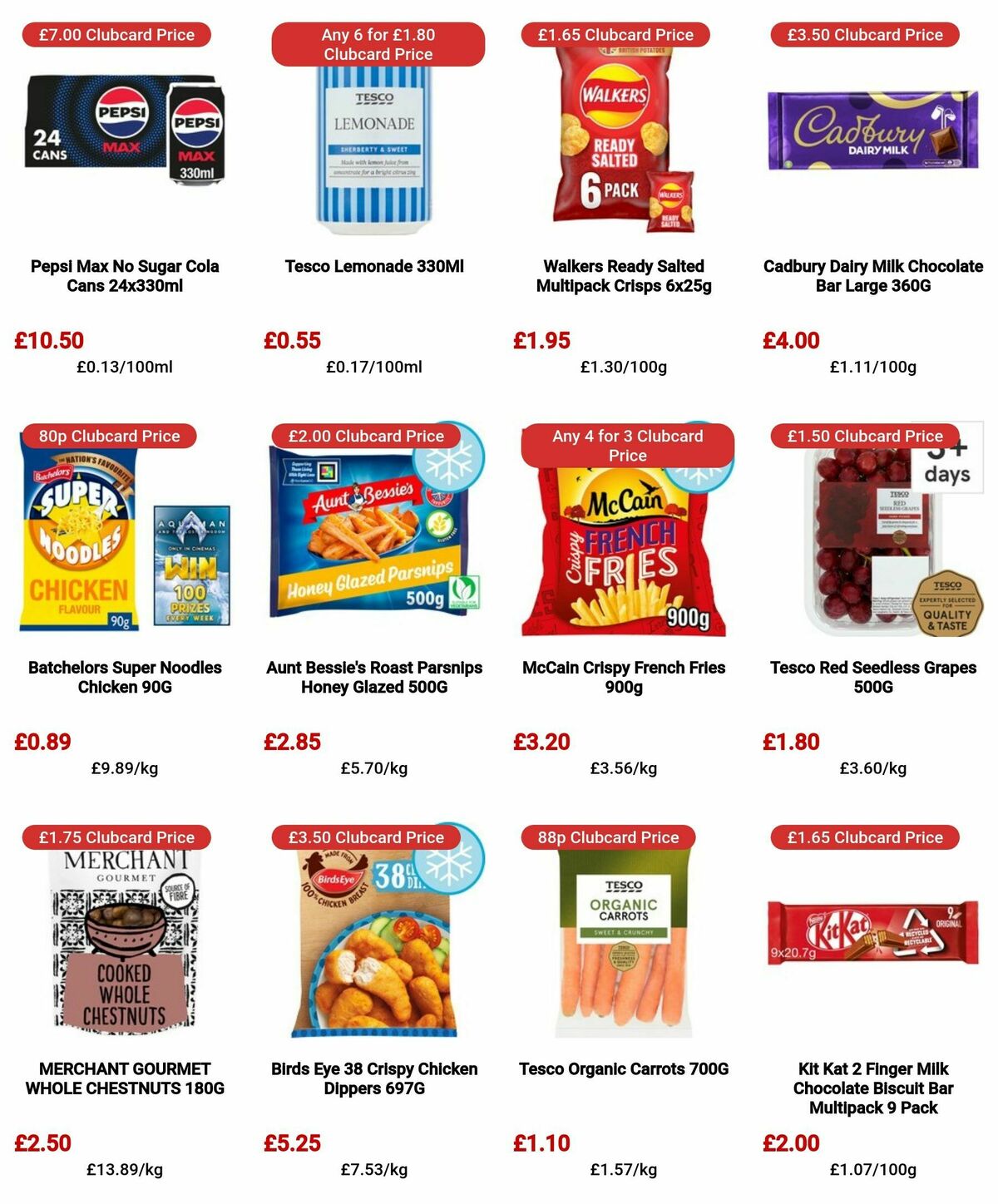 TESCO Offers from 28 March