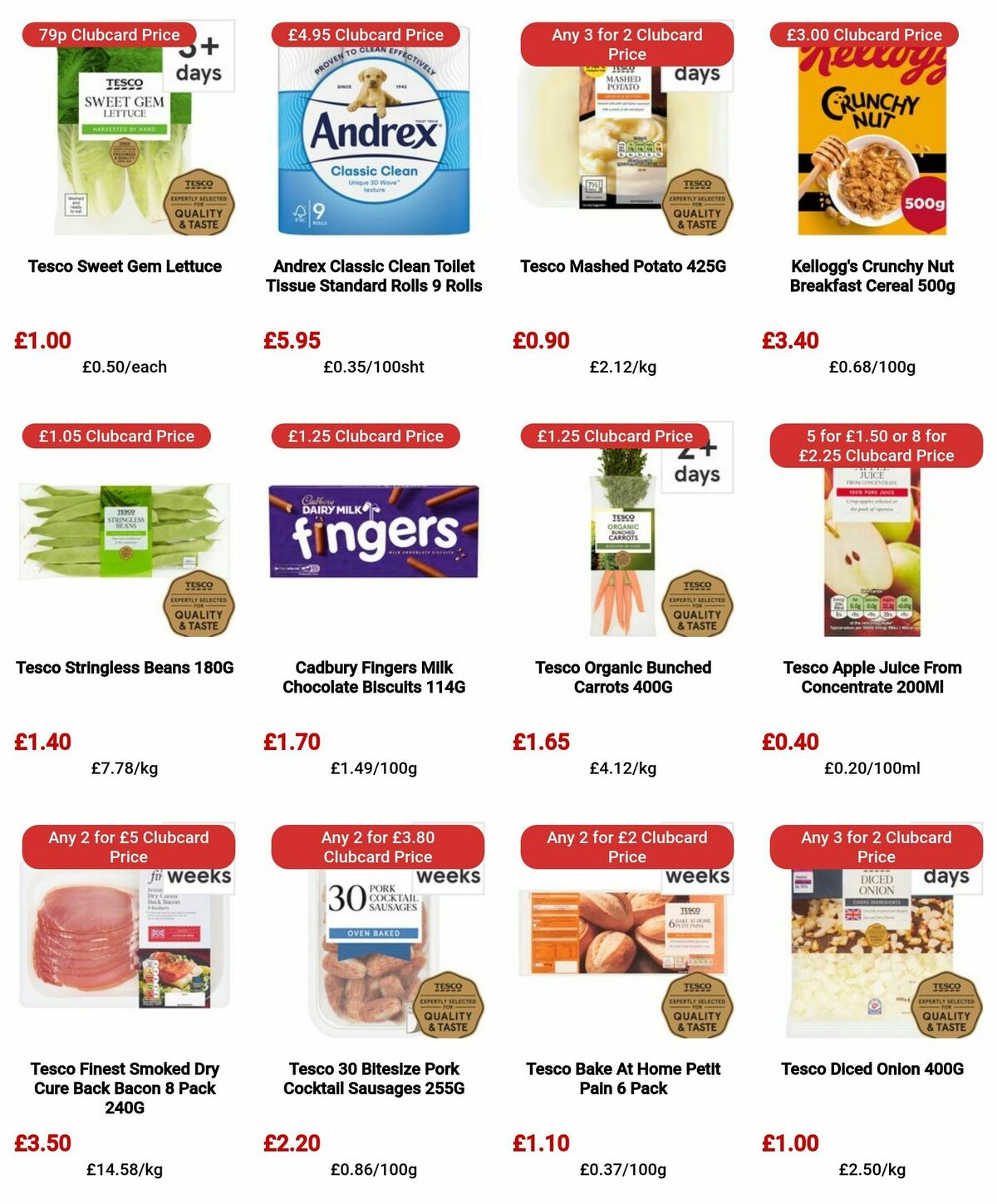 TESCO Offers from 11 April