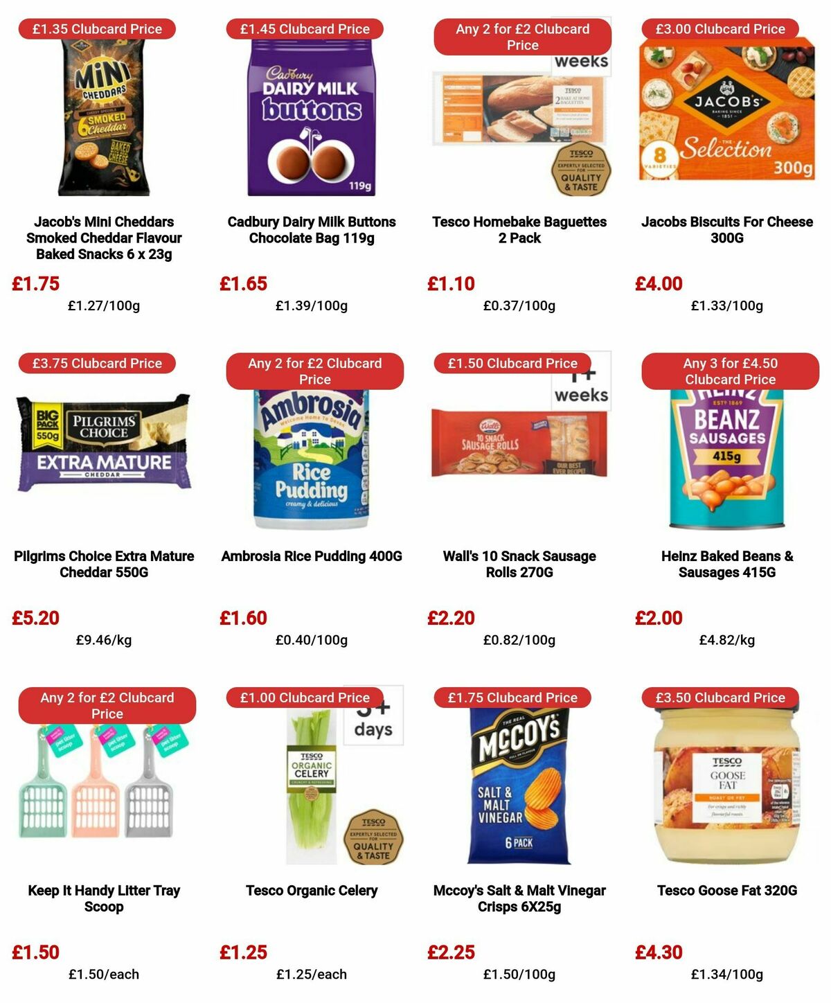 TESCO Offers from 11 April