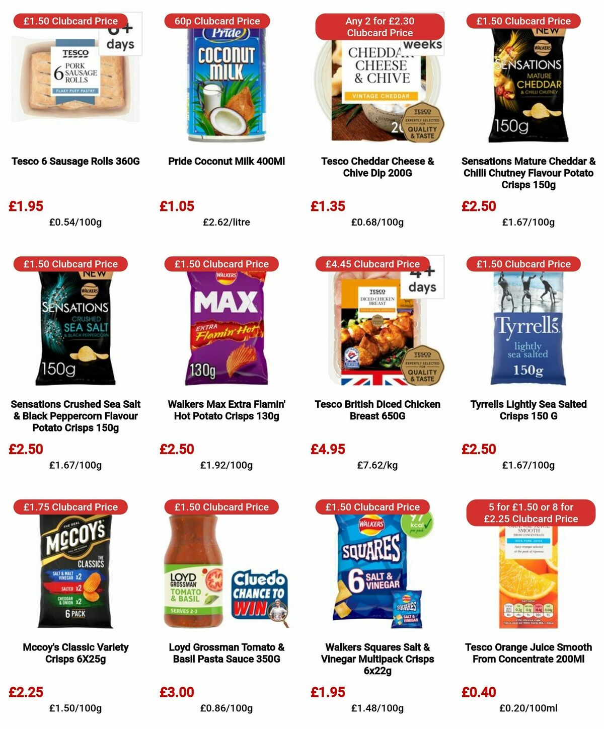 TESCO Offers from 11 April