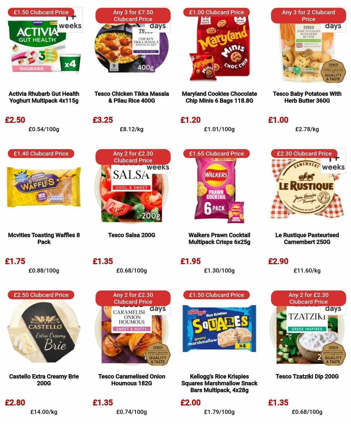 TESCO Offers from 11 April