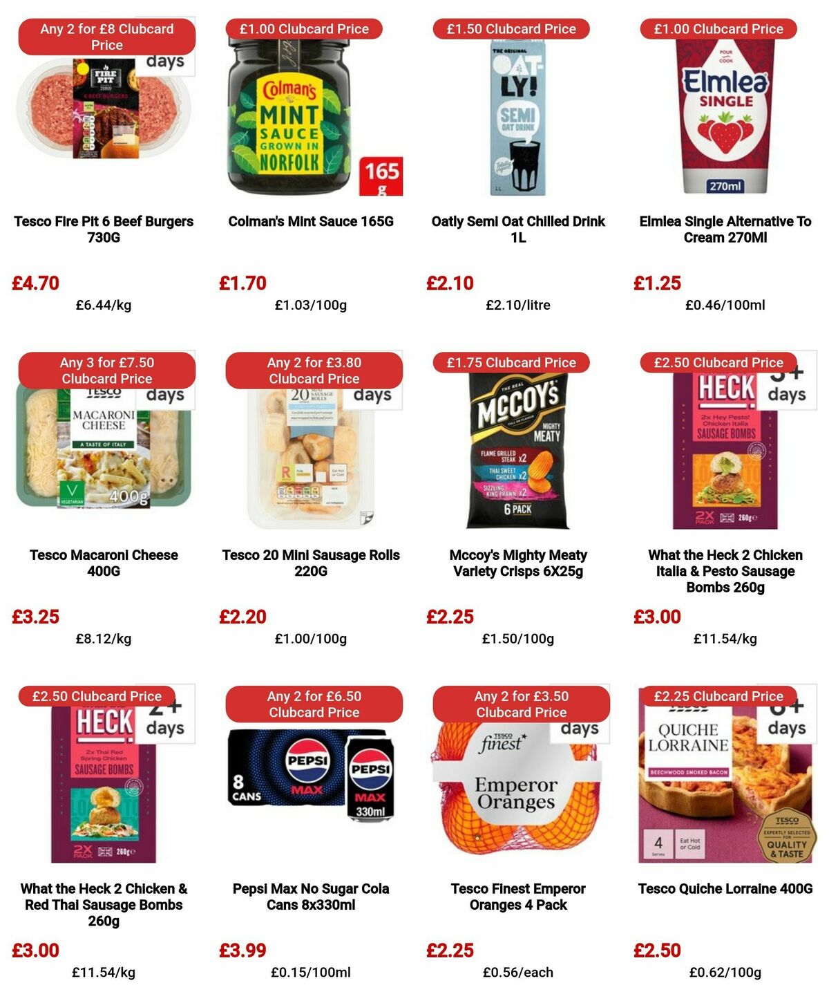 TESCO Offers from 11 April