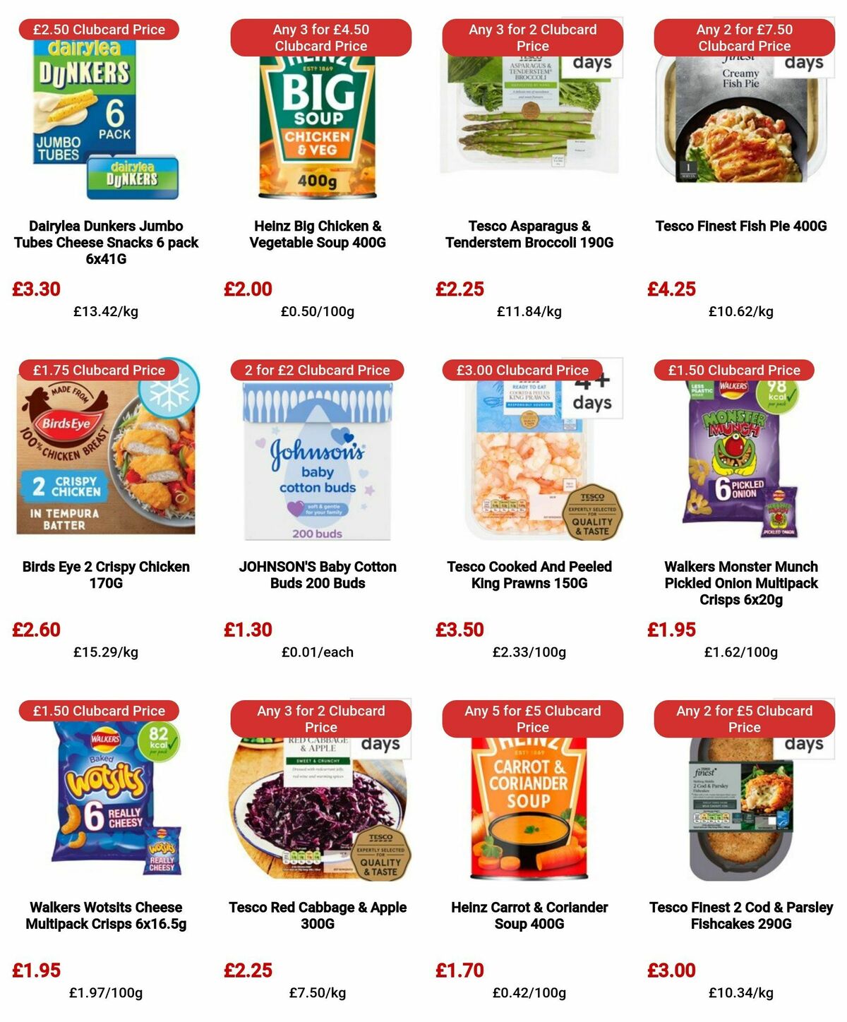 TESCO Offers from 11 April