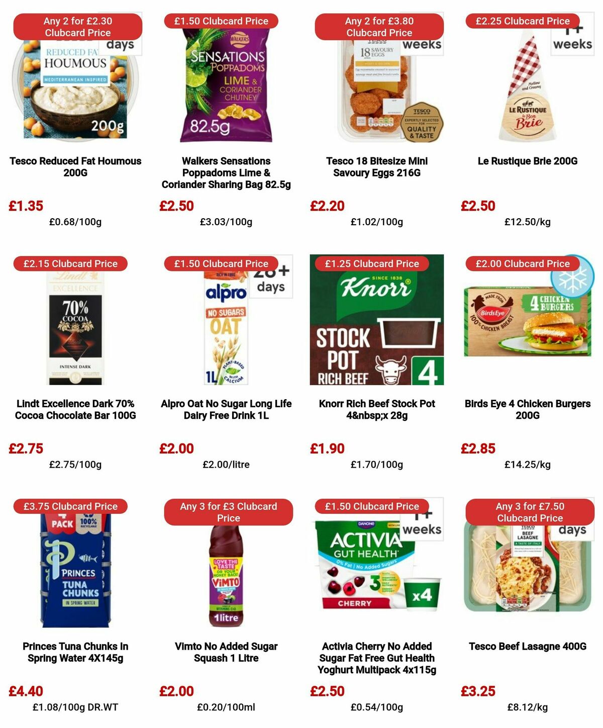 TESCO Offers from 11 April