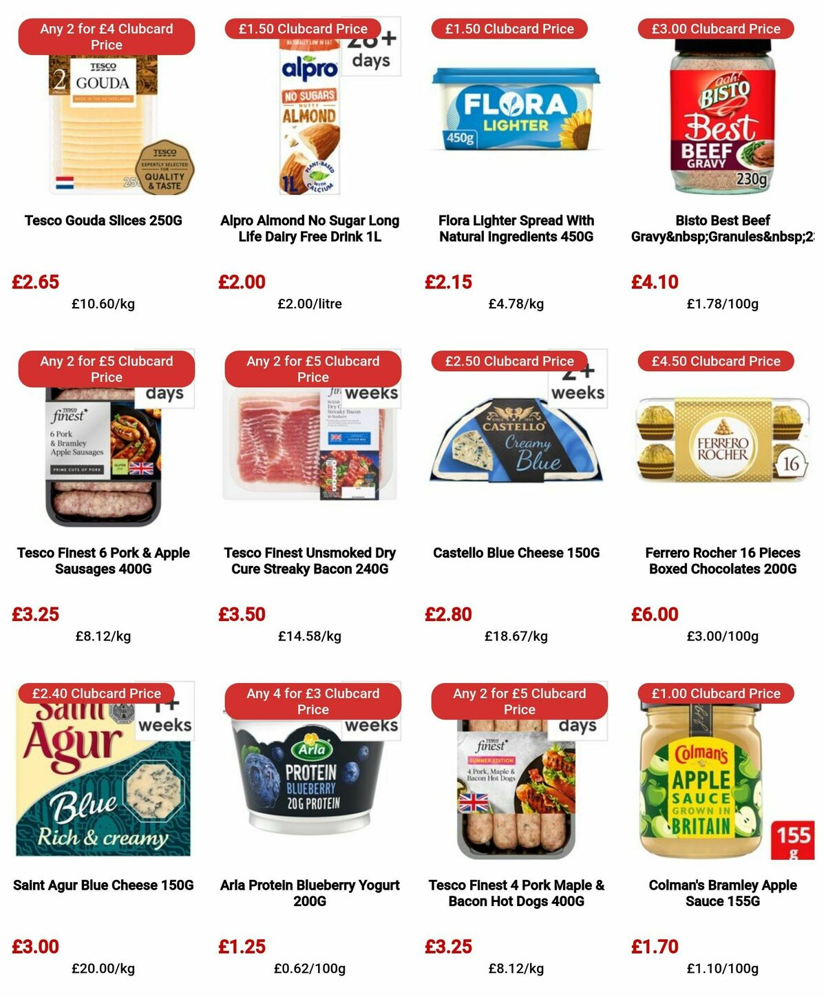 TESCO Offers from 11 April