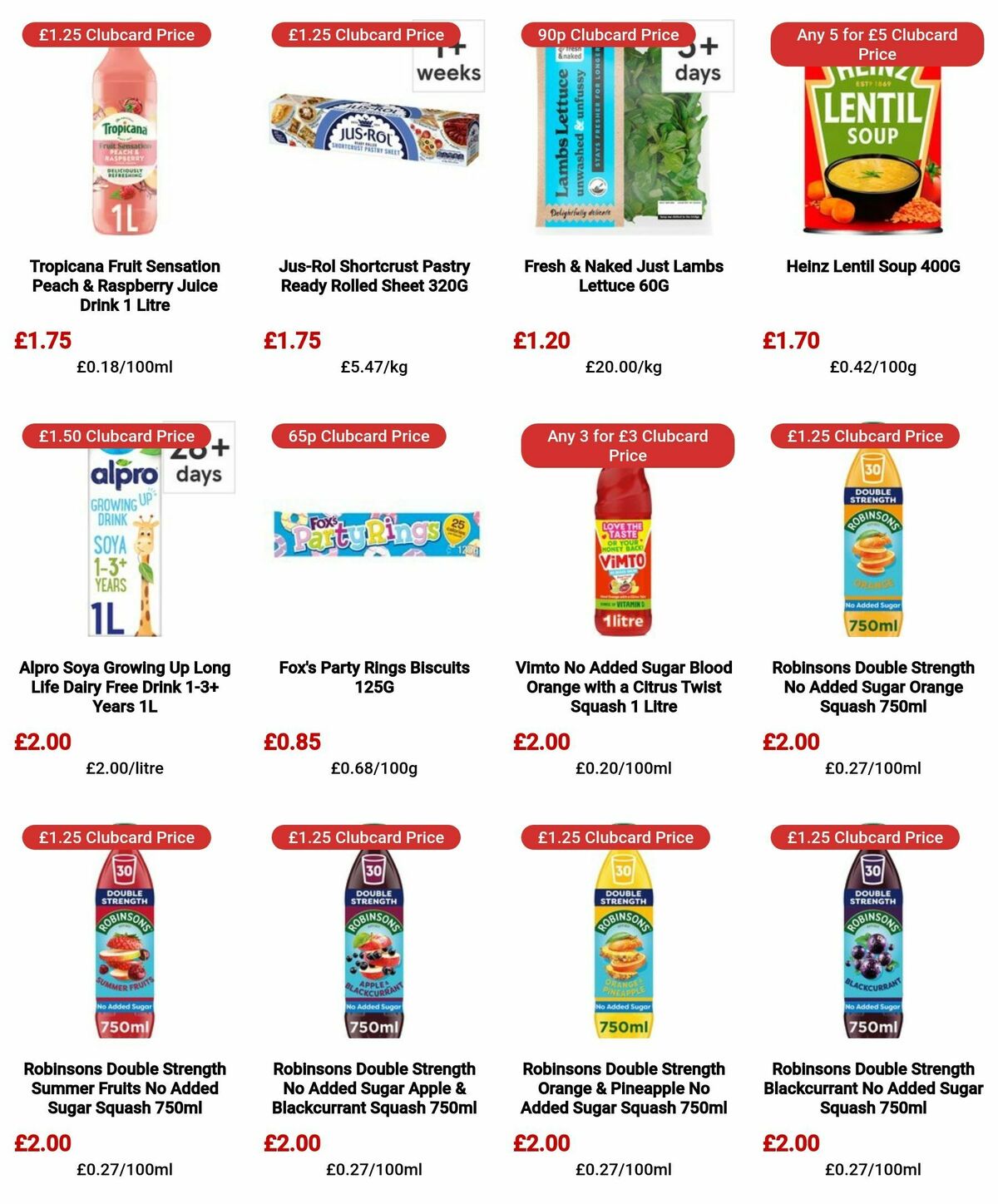 TESCO Offers from 11 April