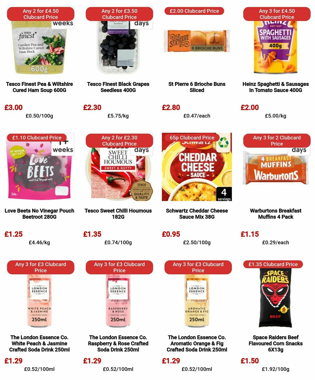 TESCO Offers from 11 April