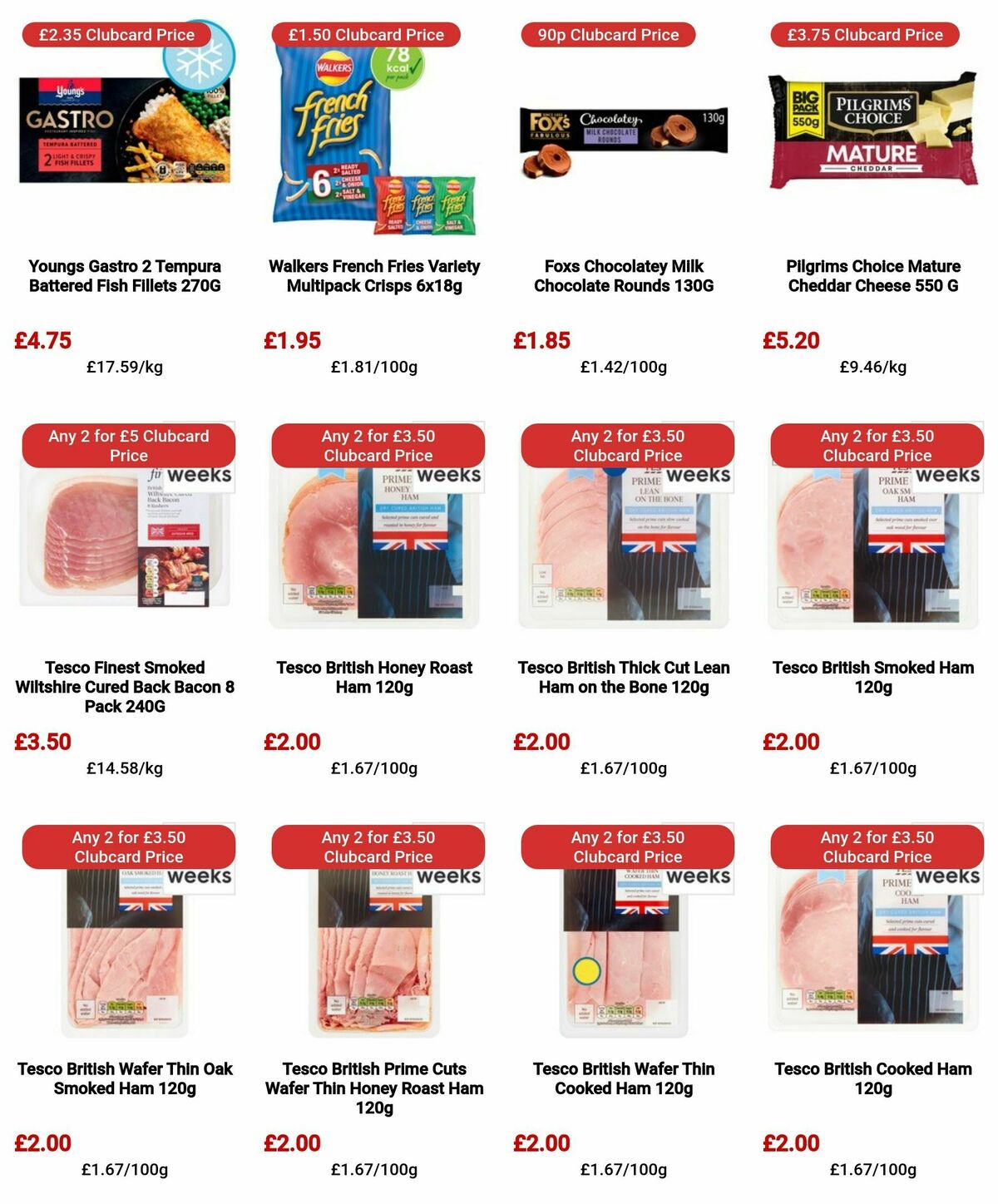 TESCO Offers from 11 April