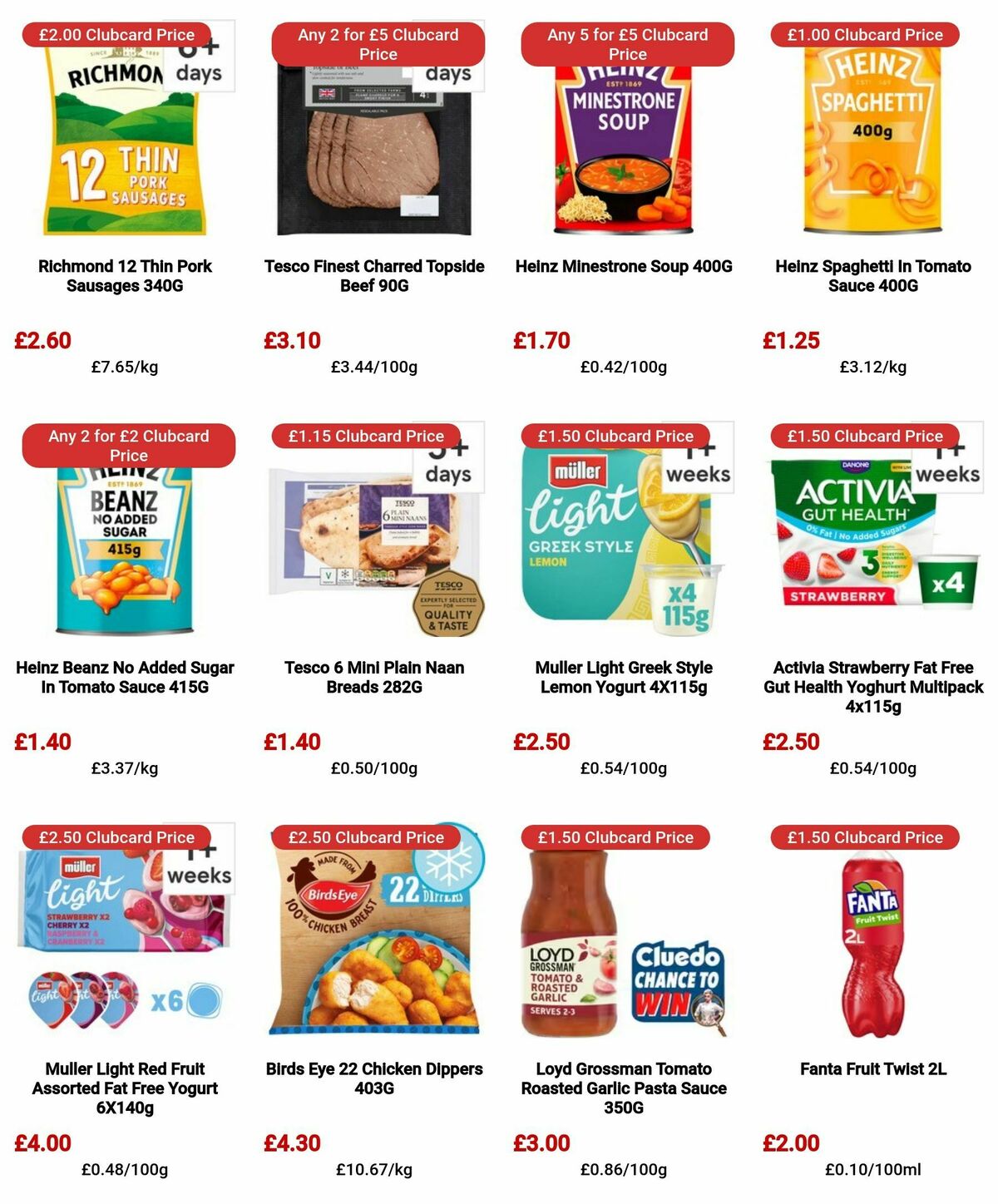 TESCO Offers from 11 April