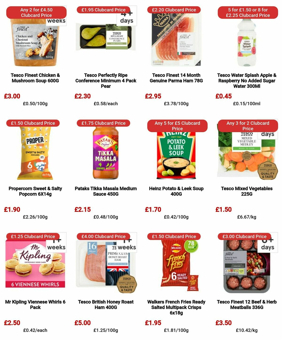 TESCO Offers from 11 April