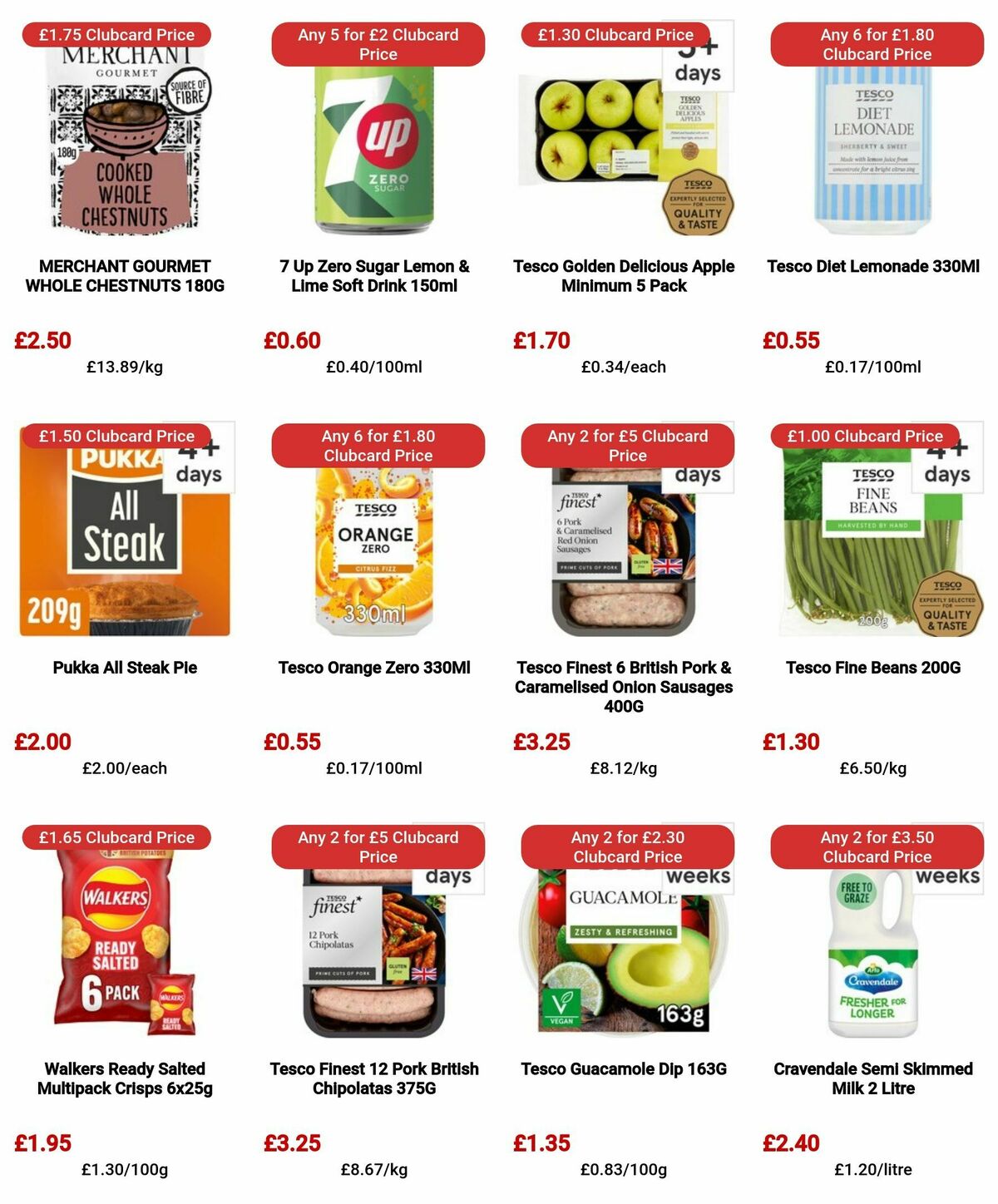 TESCO Offers from 11 April